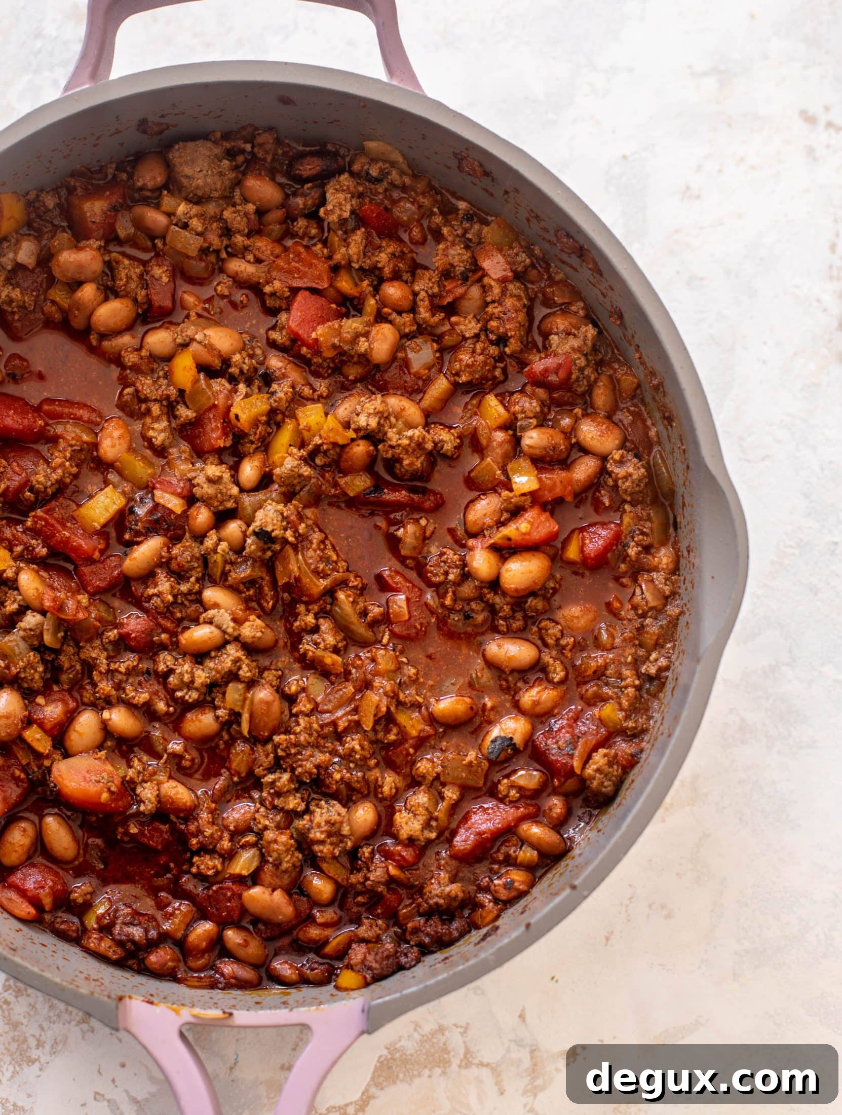 easy smoky skillet chili