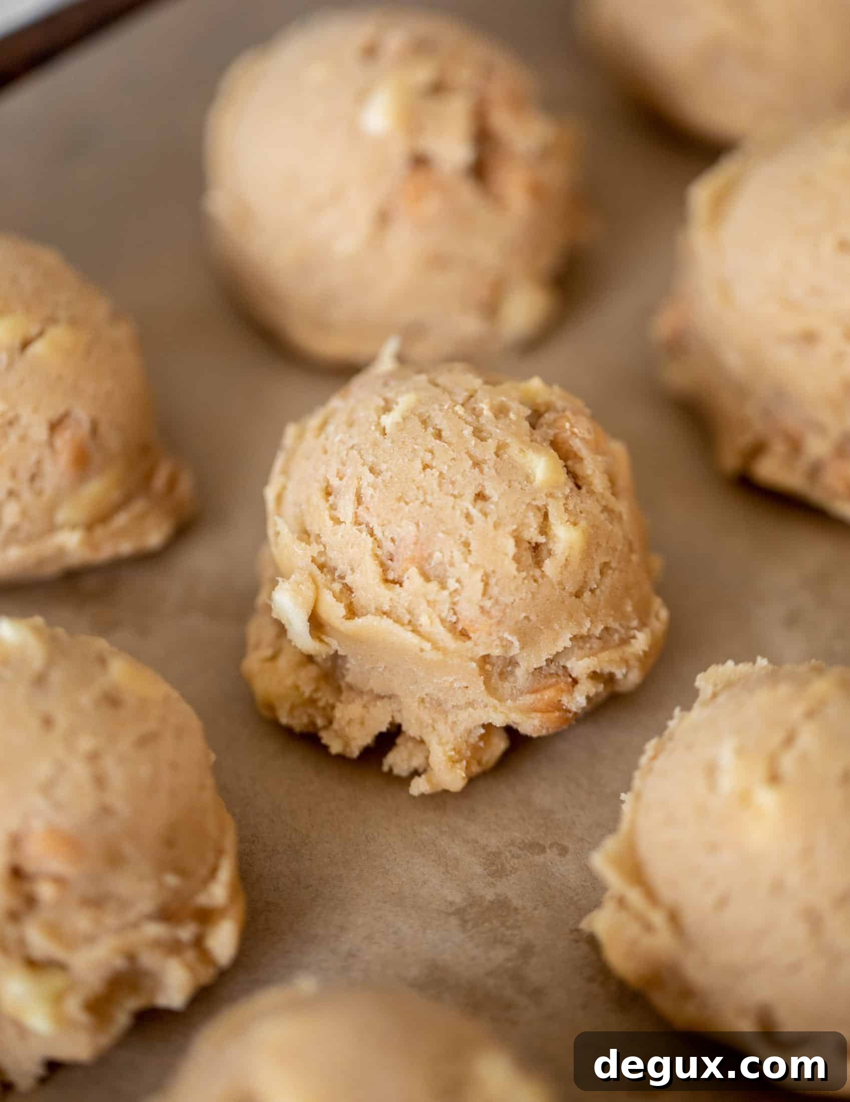 caramel apple crumble cookies