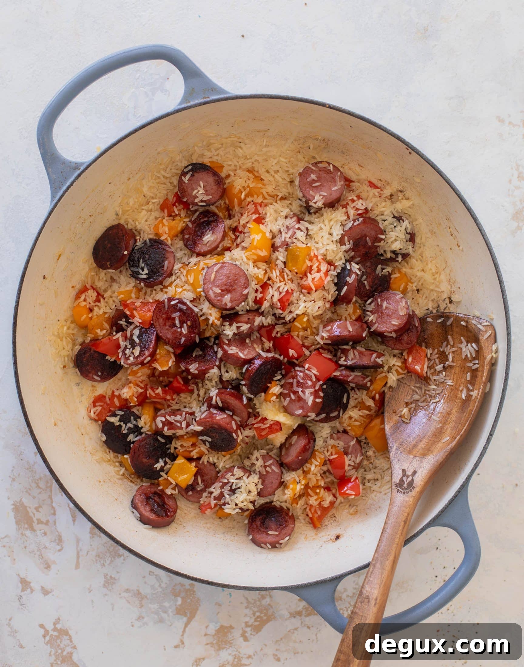 Smoked Sausage and Rice Skillet: One-Pot Dinner Recipe 3 one pot smoked sausage and rice