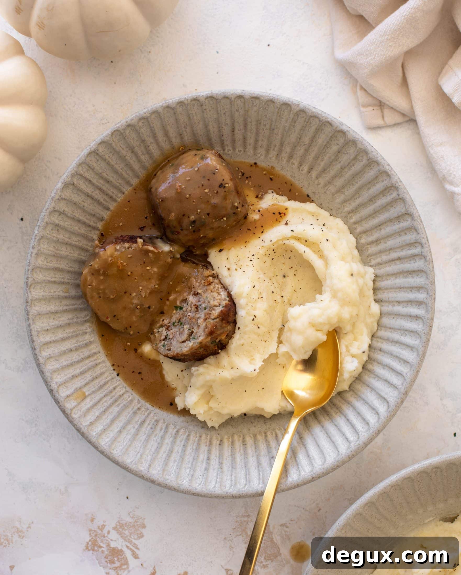 Thanksgiving Turkey & Stuffing Meatballs Recipe 2 thanksgiving turkey and stuffing meatballs