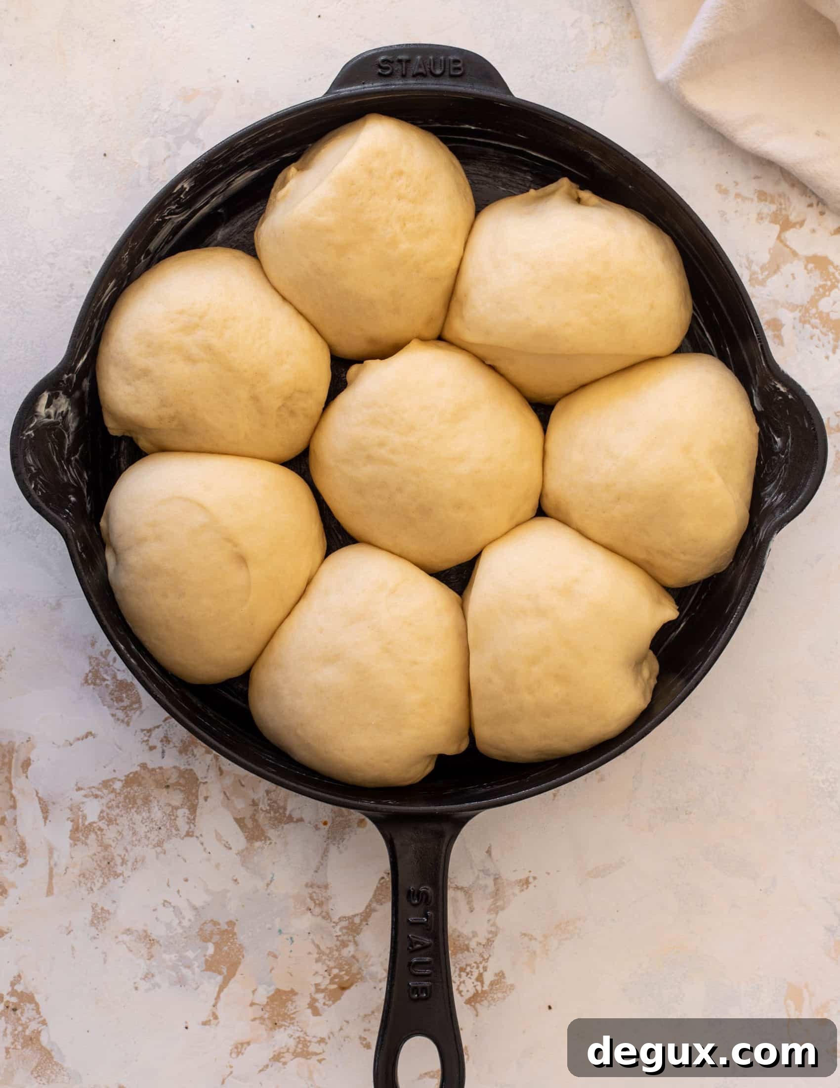 Fluffy Brioche Skillet Rolls with Salted Maple Butter Recipe 5 fluffy brioche dinner rolls with salted maple butter