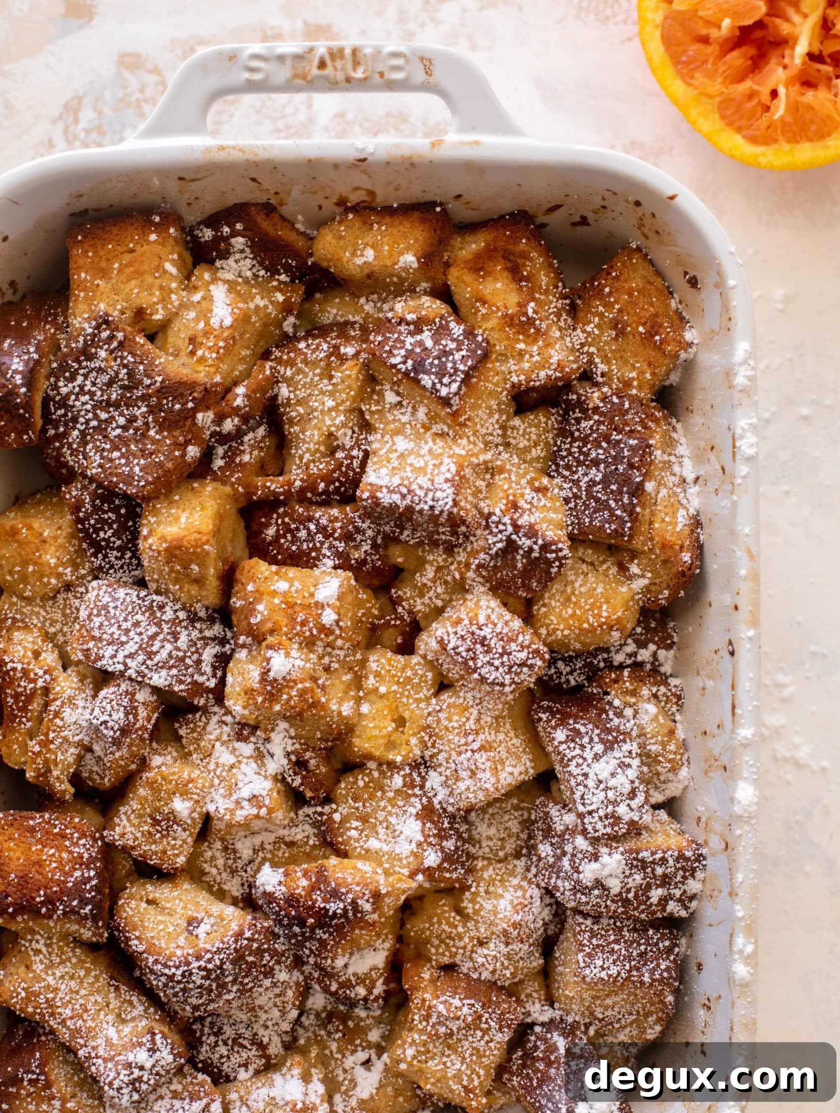 Cinnamon-Orange French Toast Bake Recipe for Brunch 5 cinnamon orange french toast bake