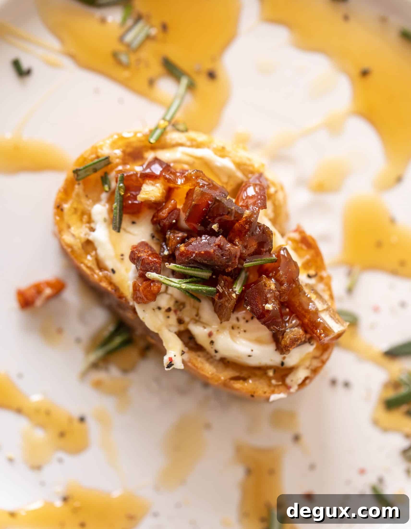 Crispy Pancetta & Date Whipped Ricotta Crostini Recipe 12 whipped ricotta crostini