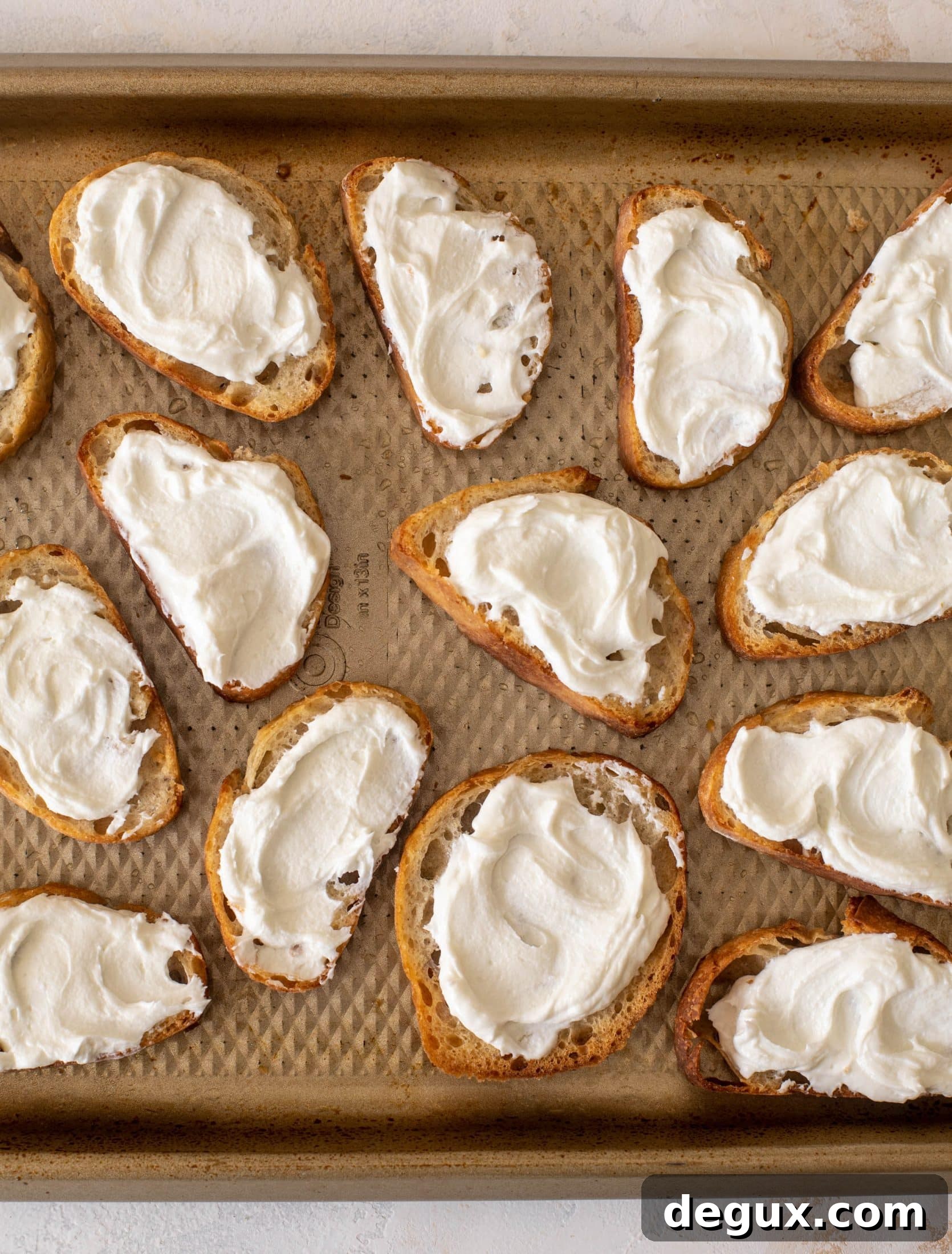 Crispy Pancetta & Date Whipped Ricotta Crostini Recipe 3 whipped ricotta crostini