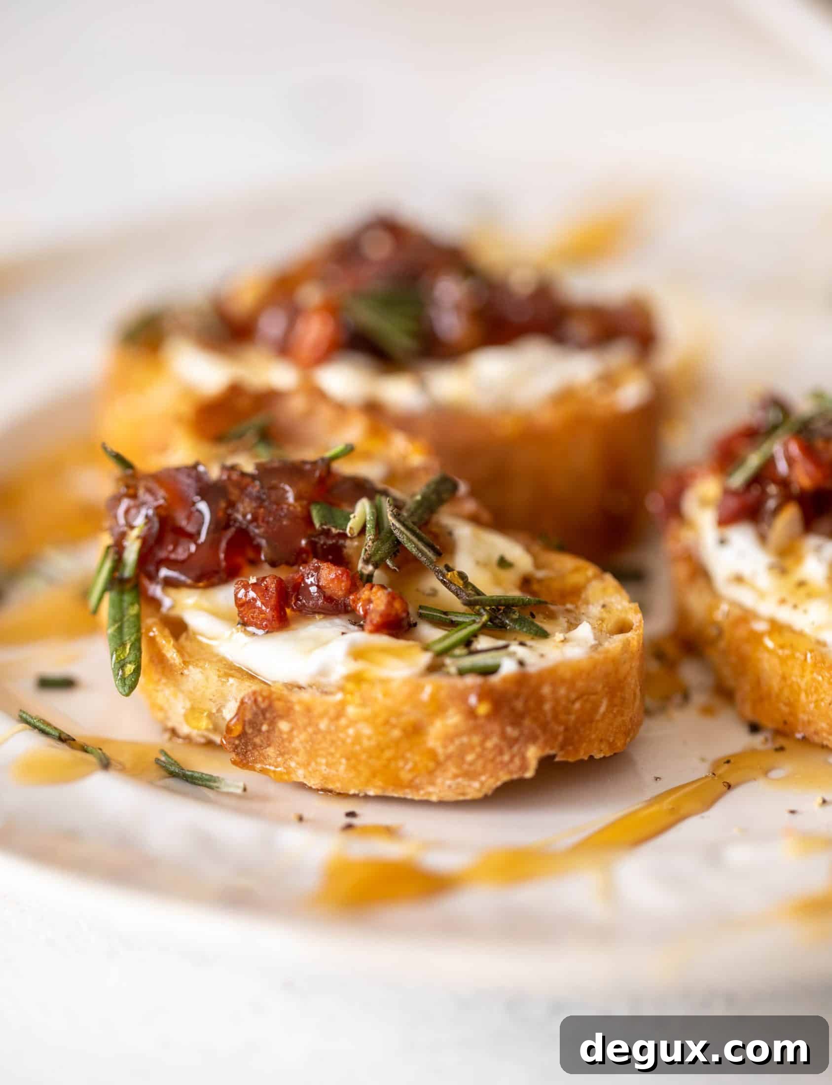 Crispy Pancetta & Date Whipped Ricotta Crostini Recipe 10 whipped ricotta crostini