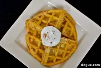 Cinnamon Cream Whole-Wheat Butternut Waffles Recipe