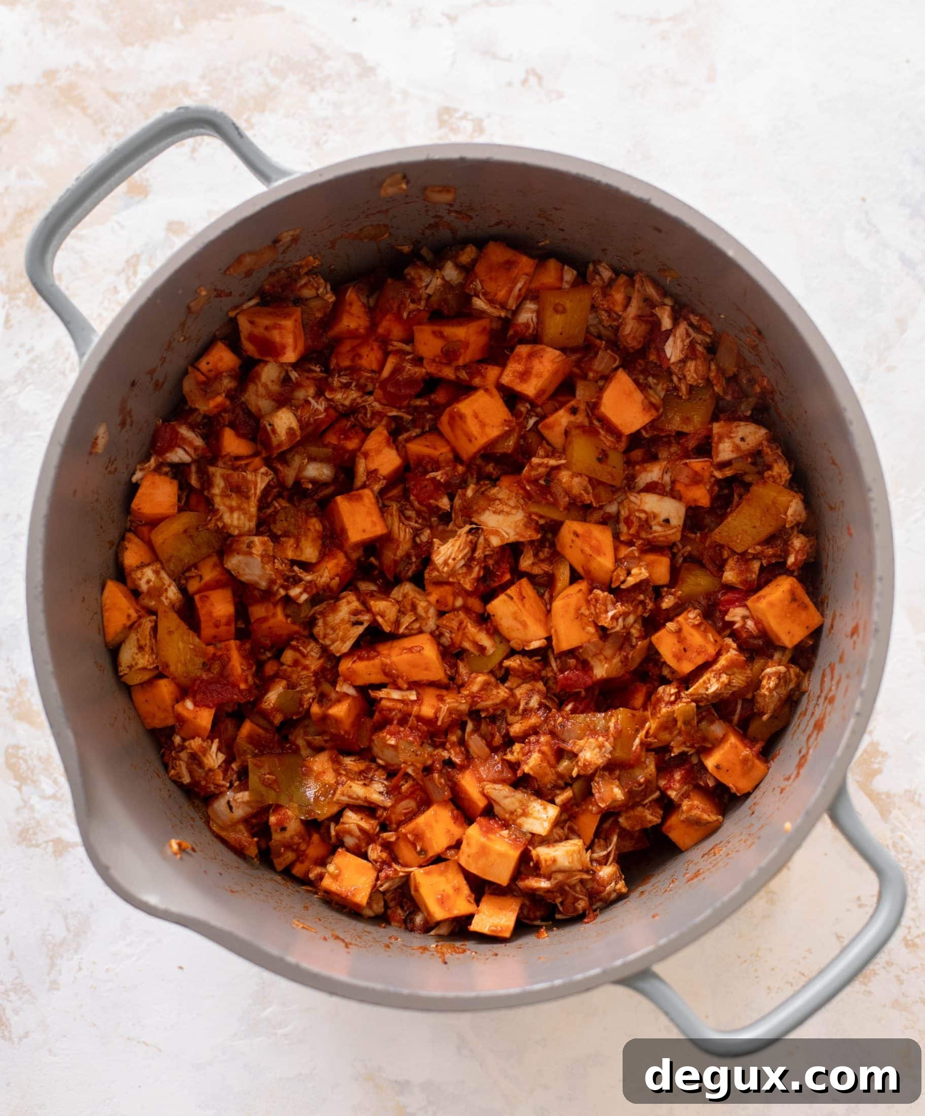 sweet potato chicken chili