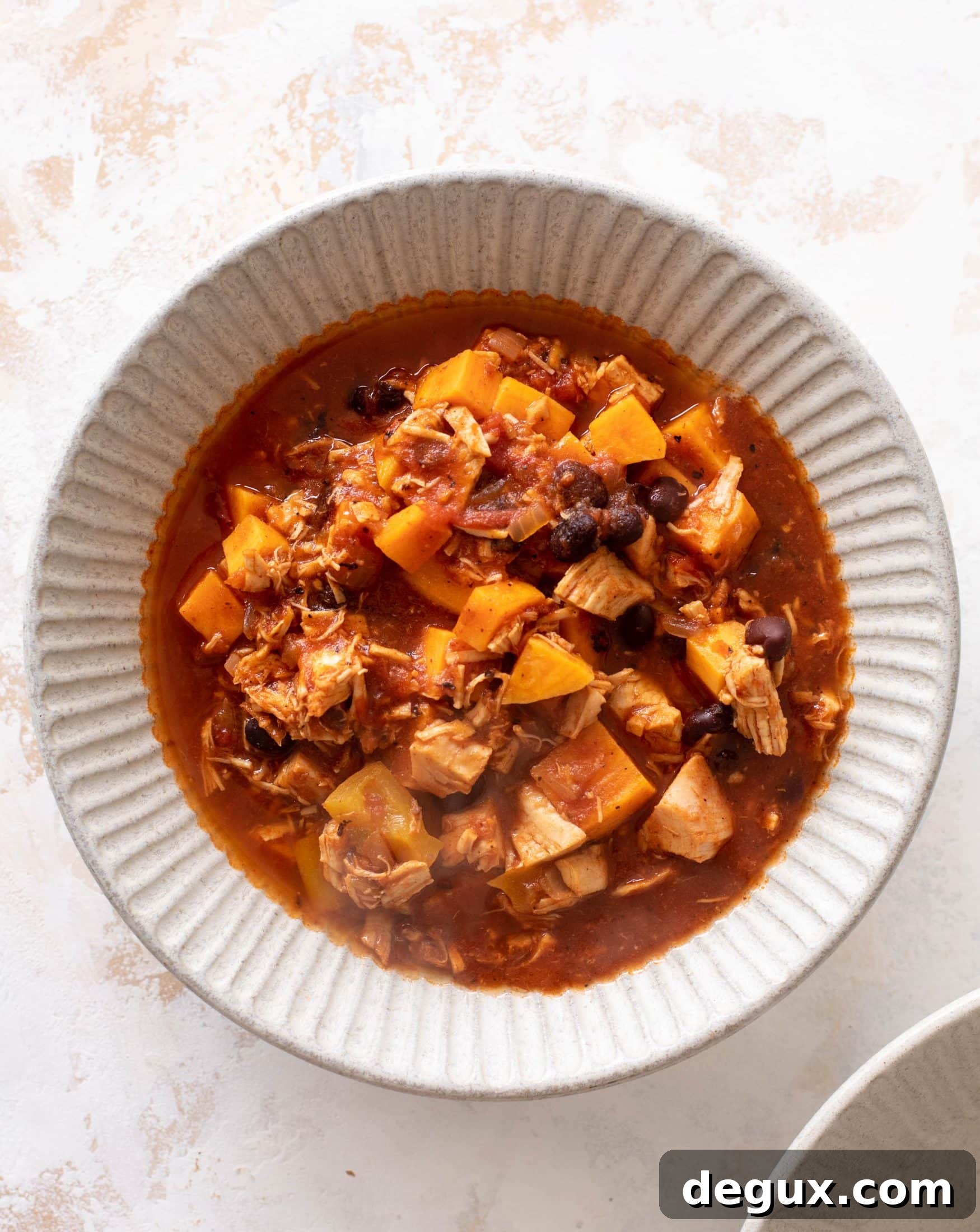 sweet potato chicken chili