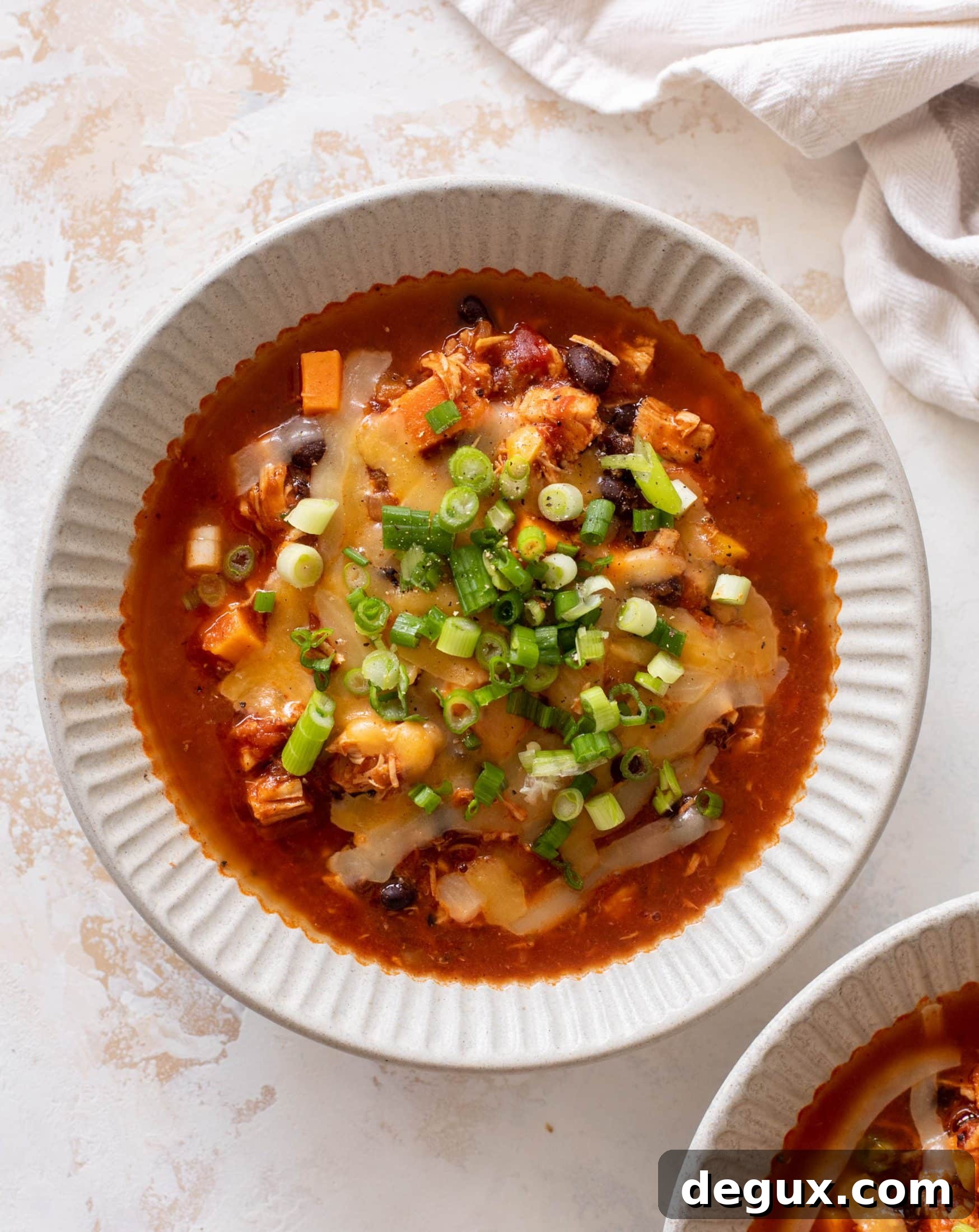 sweet potato chicken chili