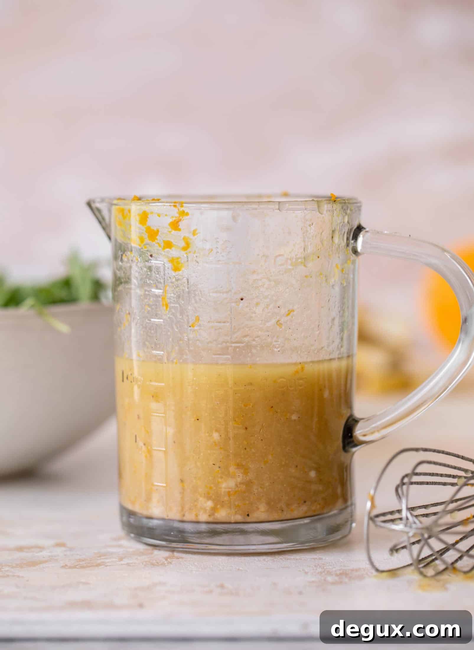 Winter Pear Salad with Spiced Orange Vinaigrette Recipe 4 winter pear salad