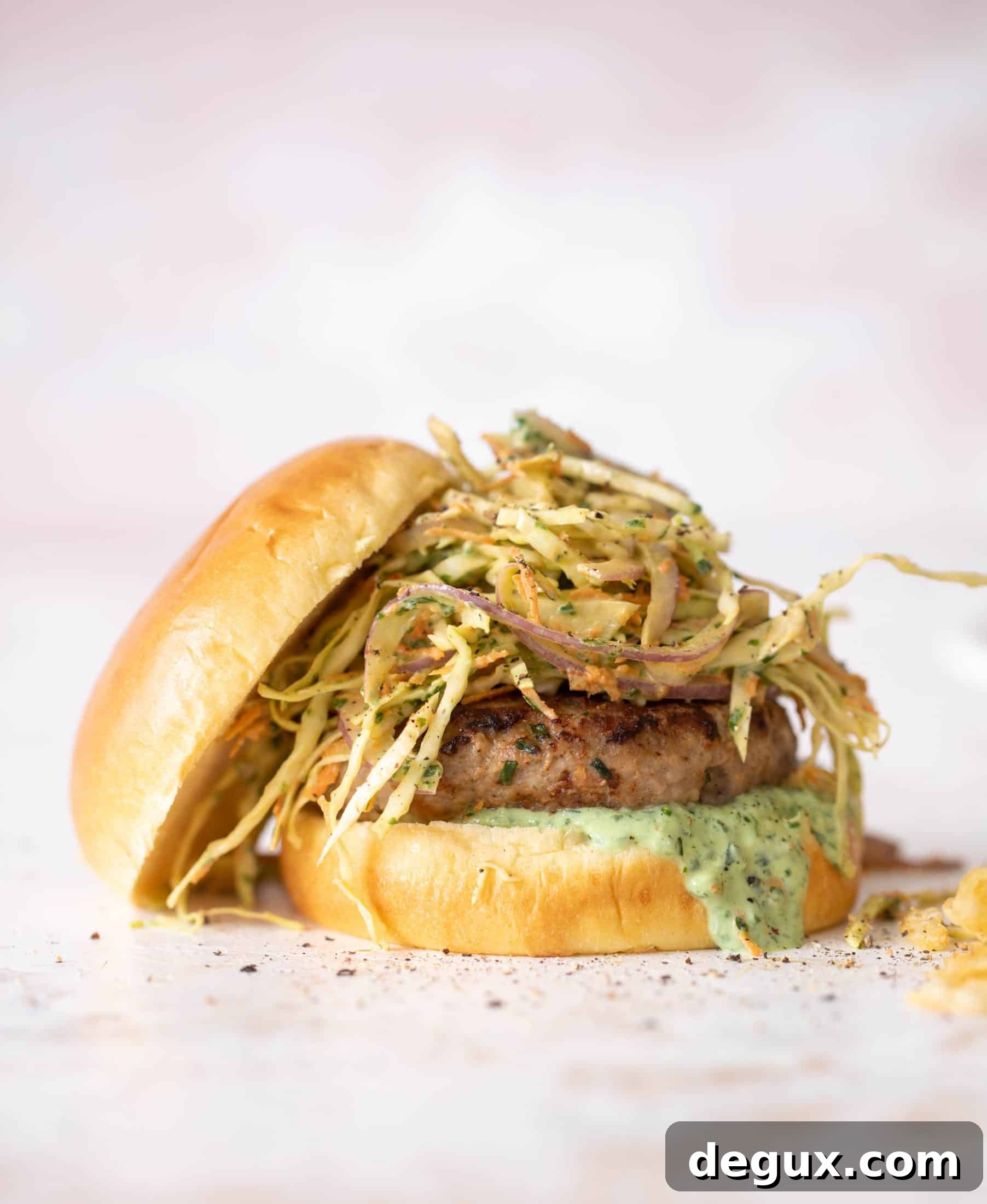 green goddess turkey burgers