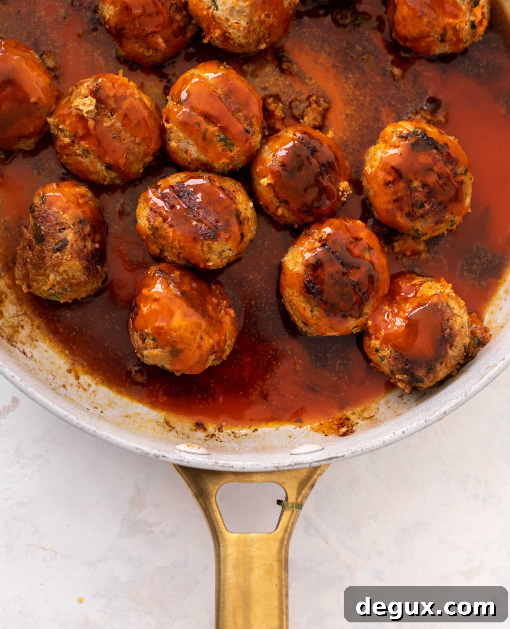 Buffalo Chicken Meatball Bowls with Ranch Slaw and Cauliflower Rice 3 img 103405 2
