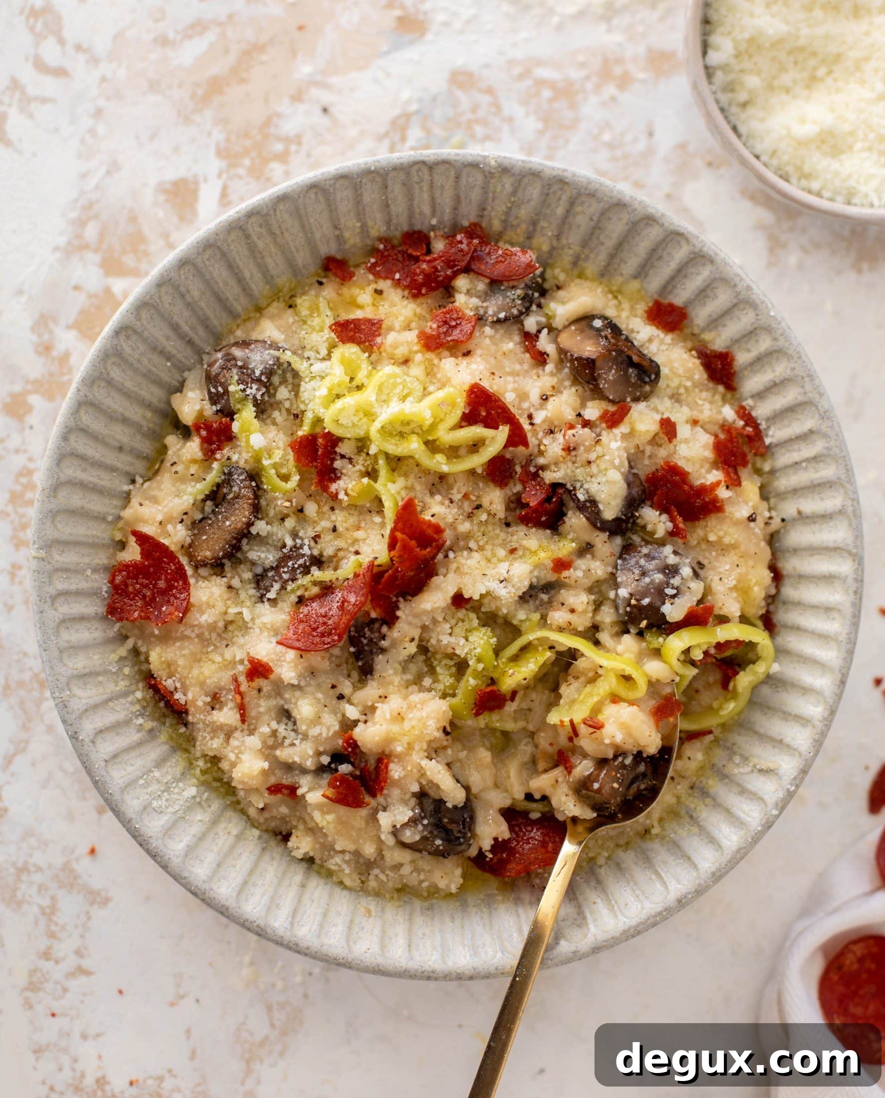pizza supreme risotto