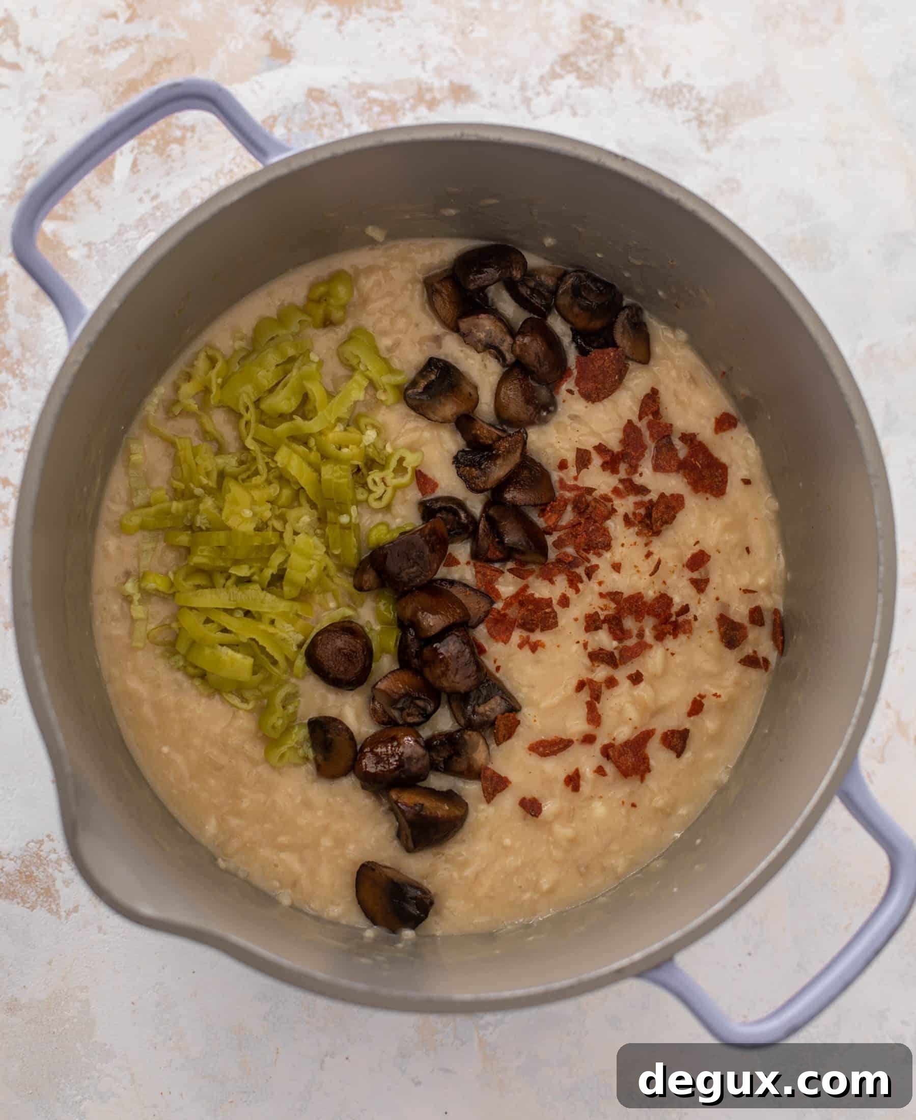 pizza supreme risotto