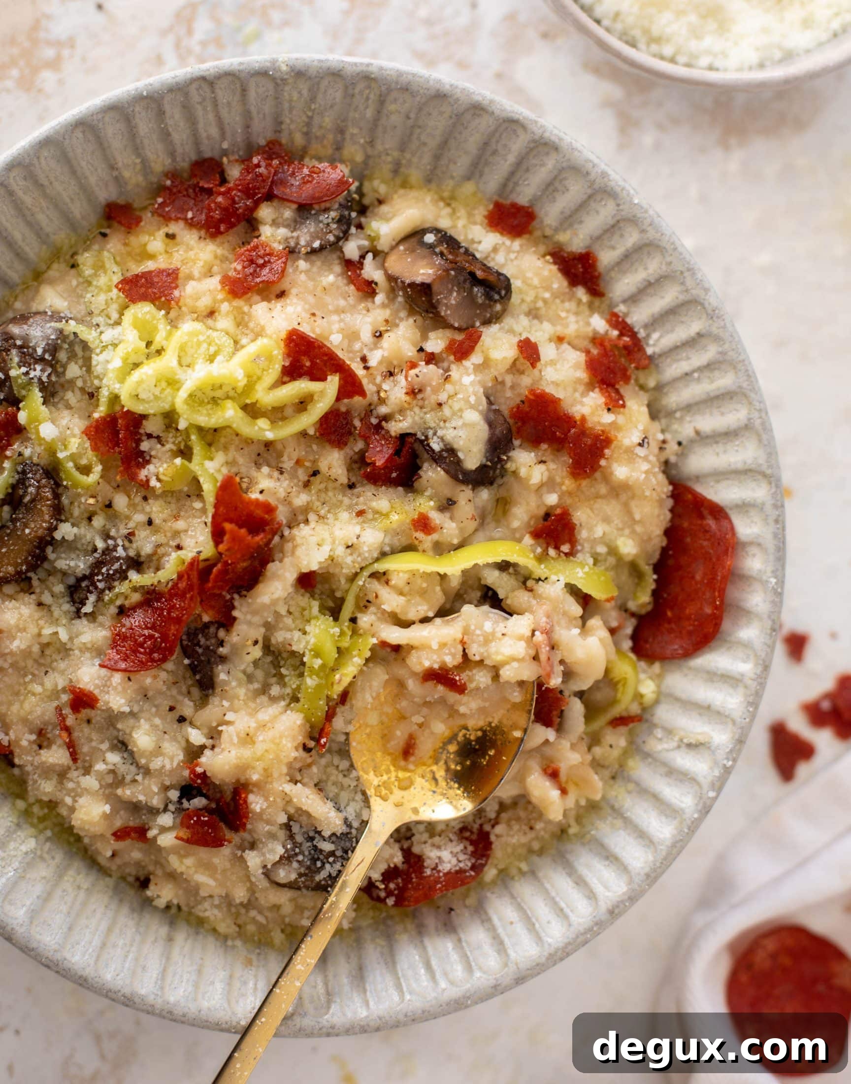 pizza supreme risotto