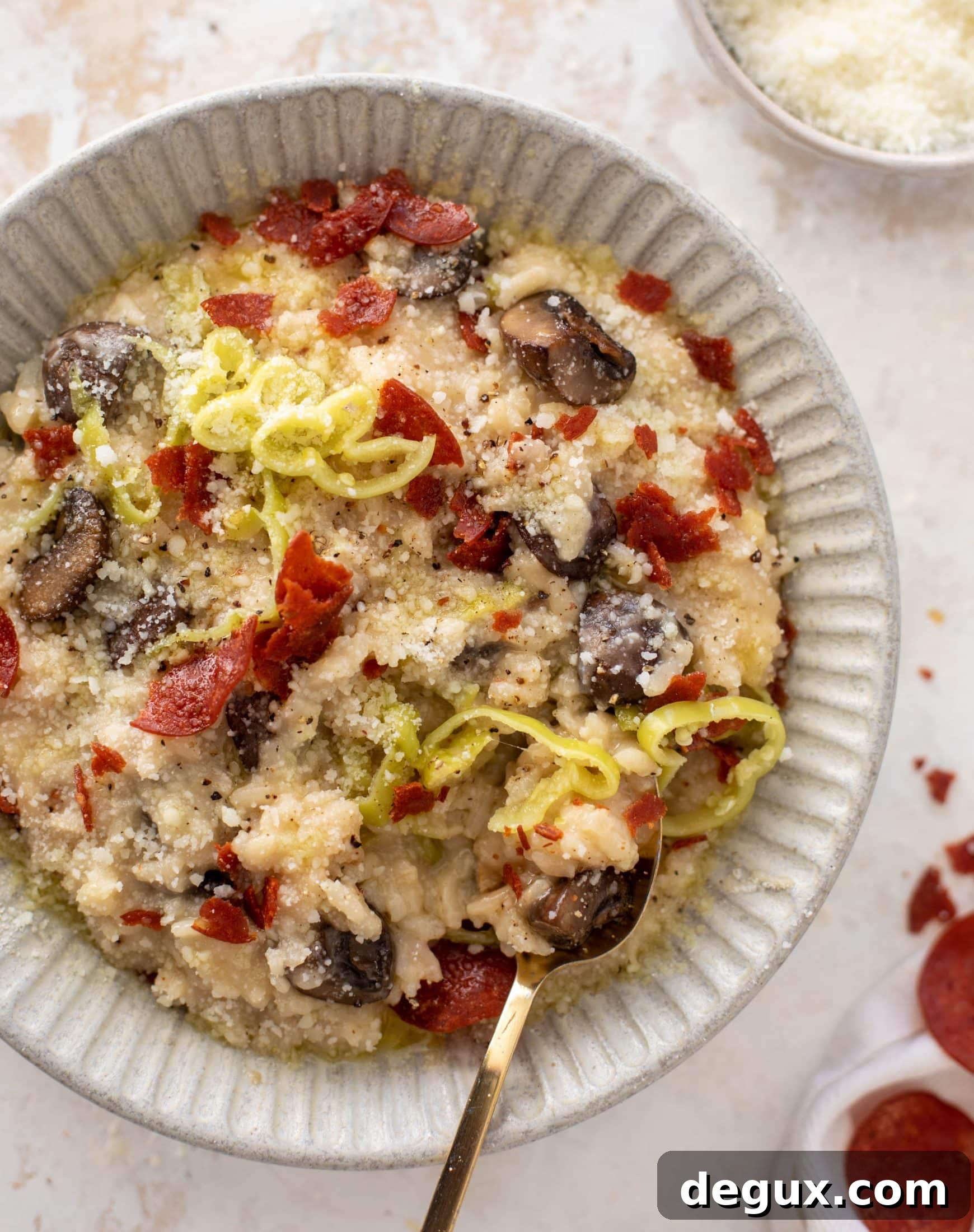 pizza supreme risotto