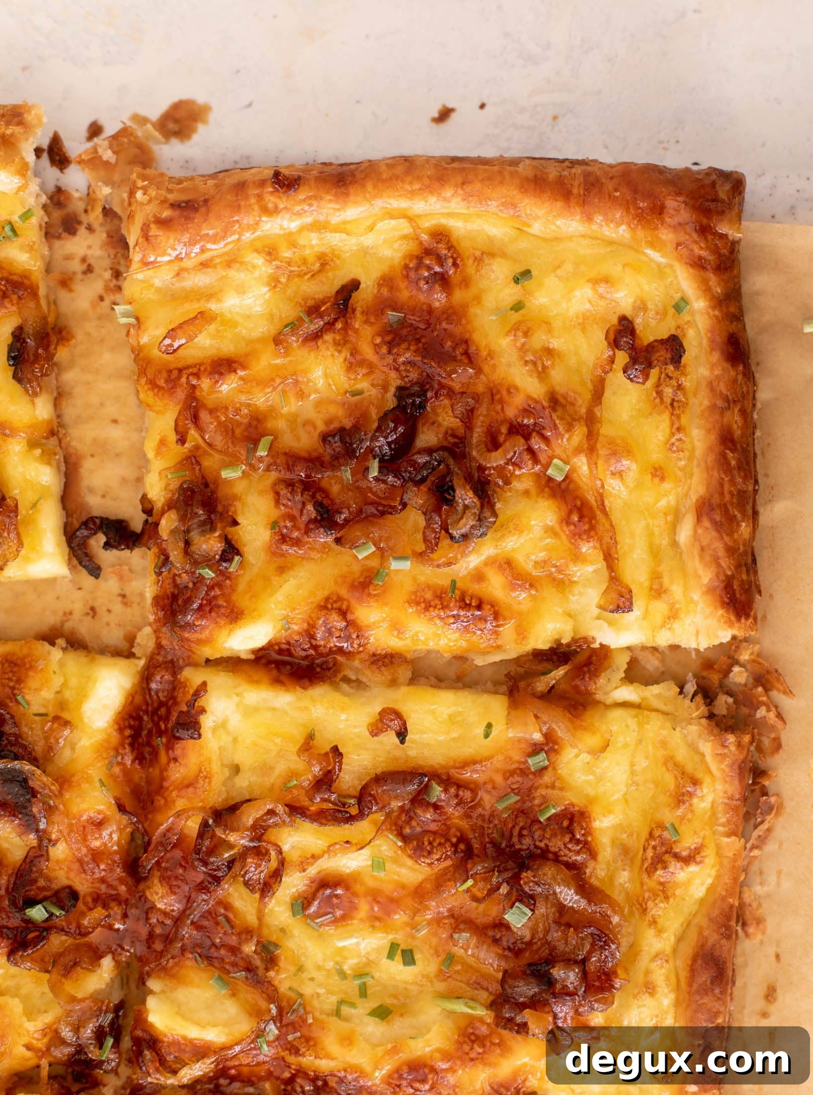 pierogi puff pastry pizza