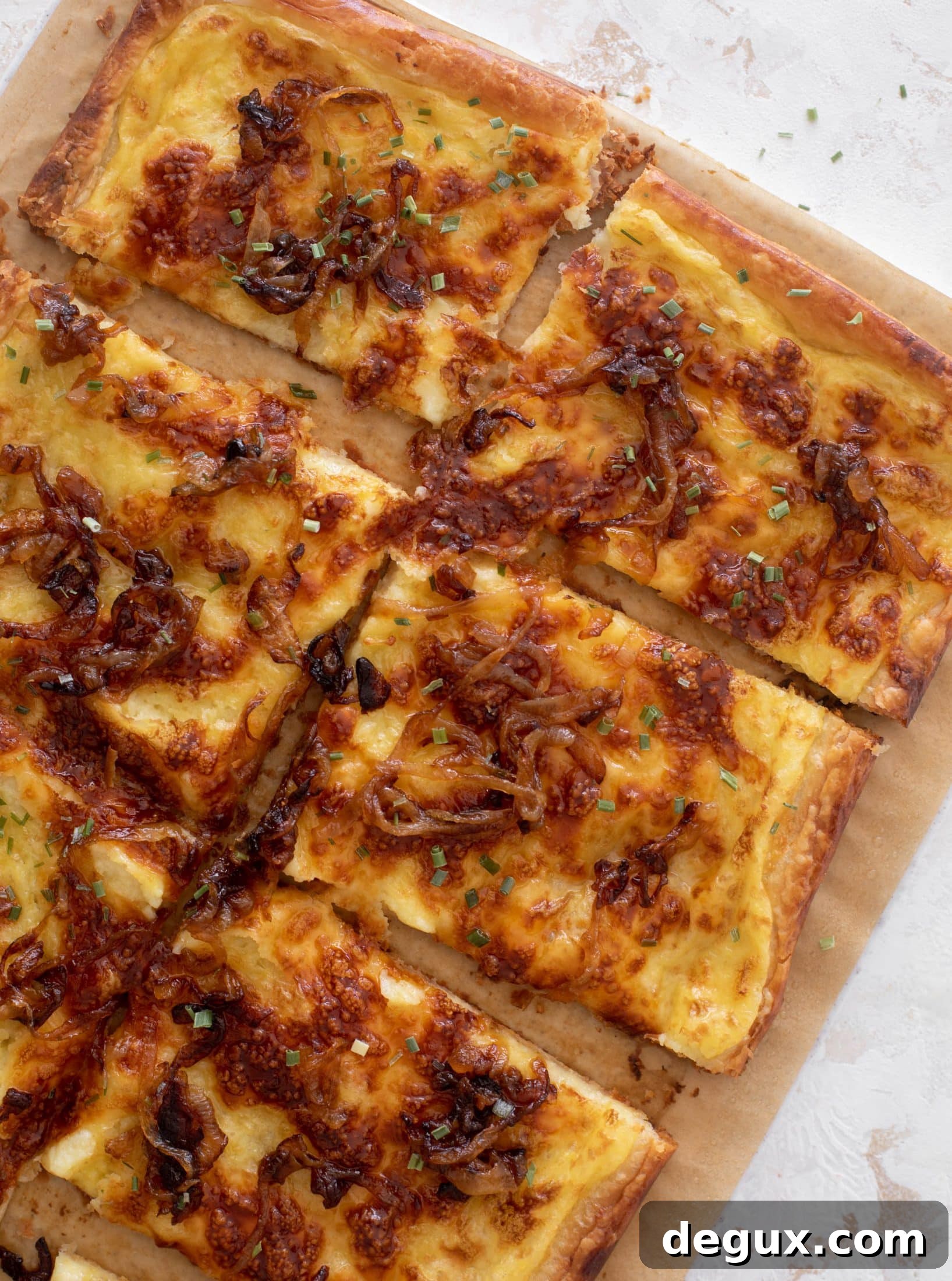 pierogi puff pastry pizza