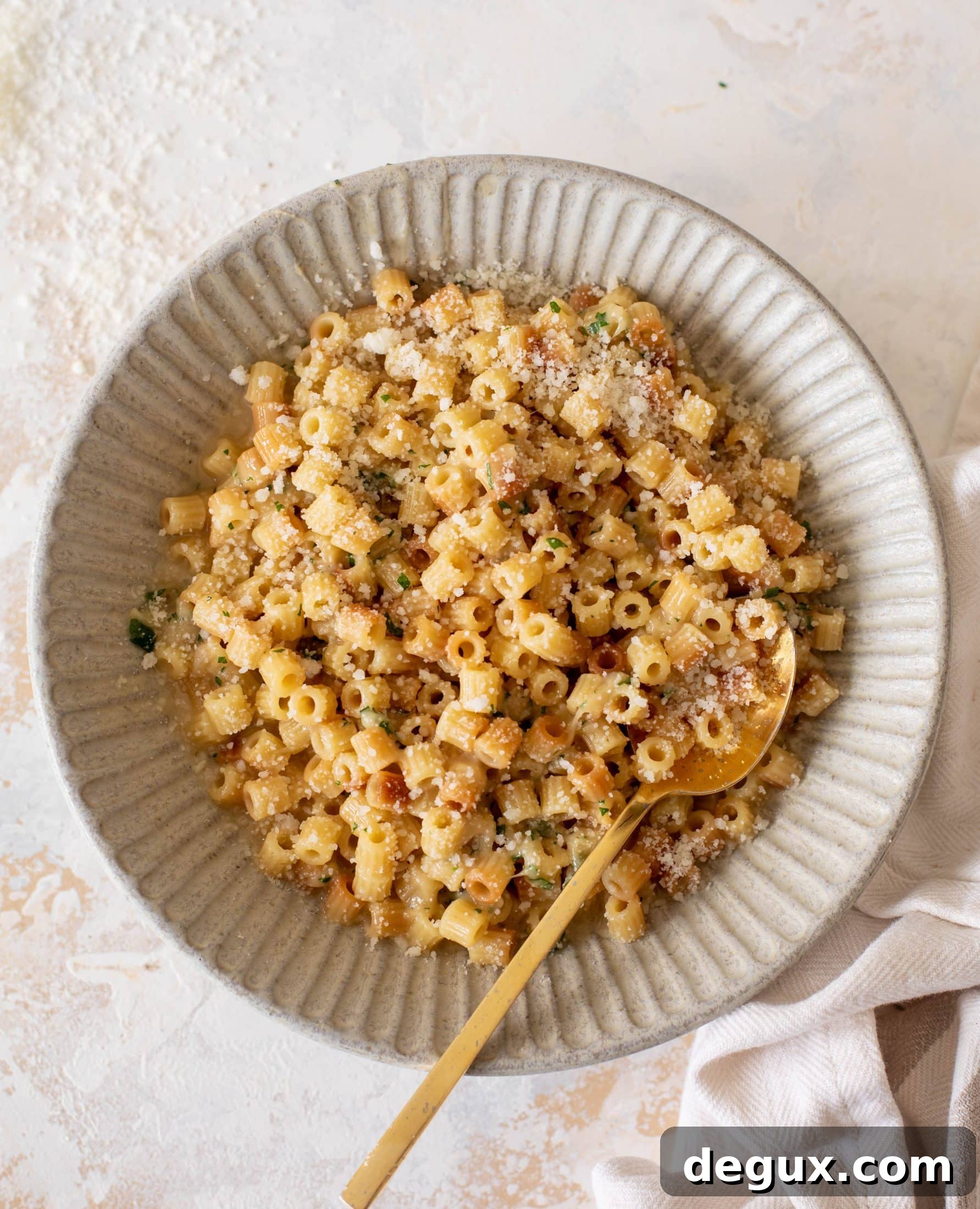 15-Minute Buttery Garlic Parmesan Pasta Recipe 11 15 minute garlic parmesan pasta