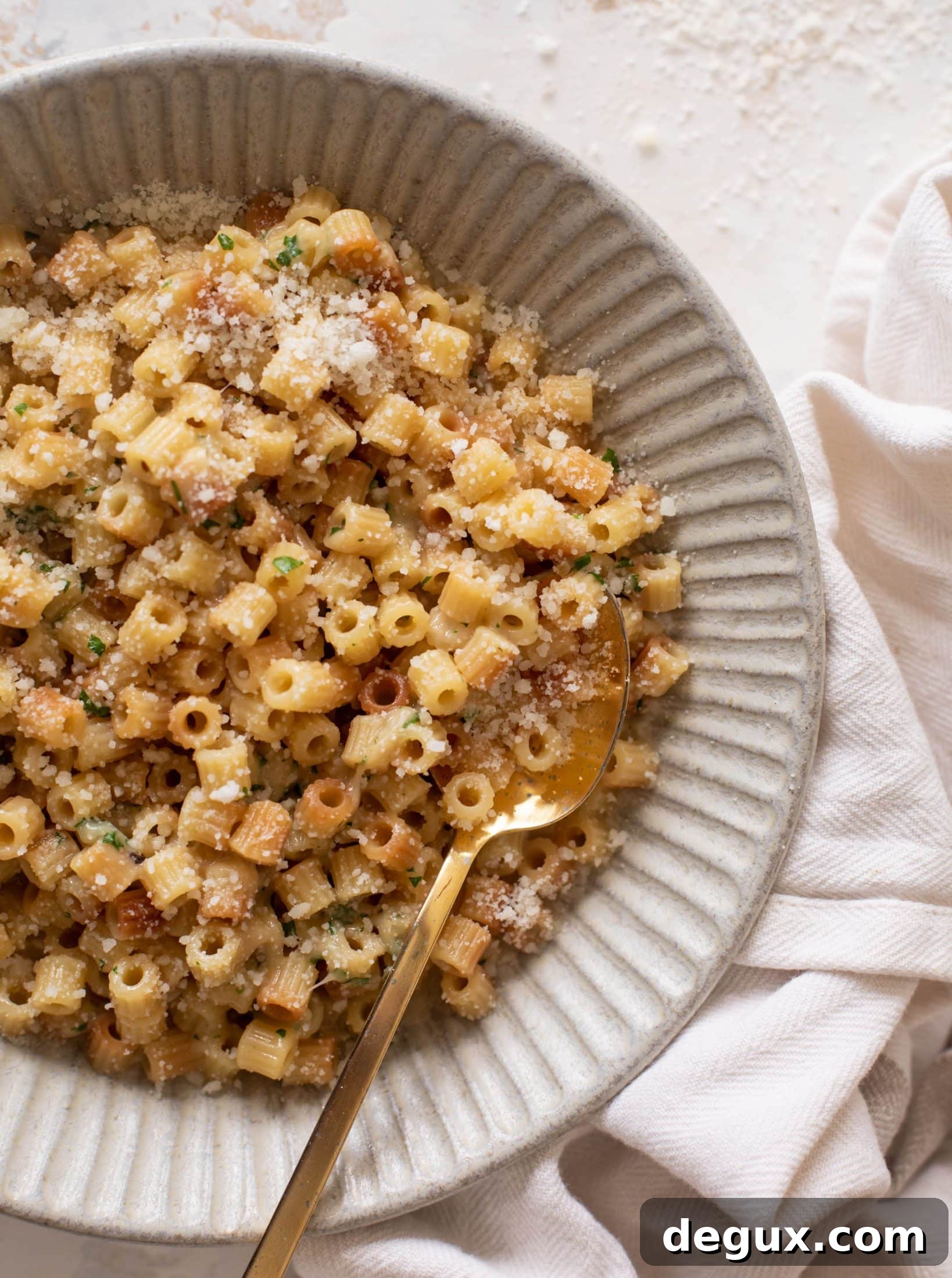 15-Minute Buttery Garlic Parmesan Pasta Recipe 9 15 minute garlic parmesan pasta