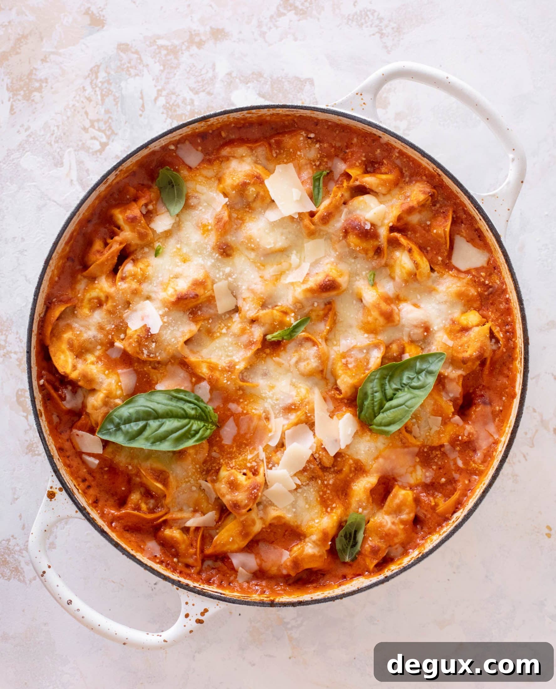 vodka sauce baked tortellini