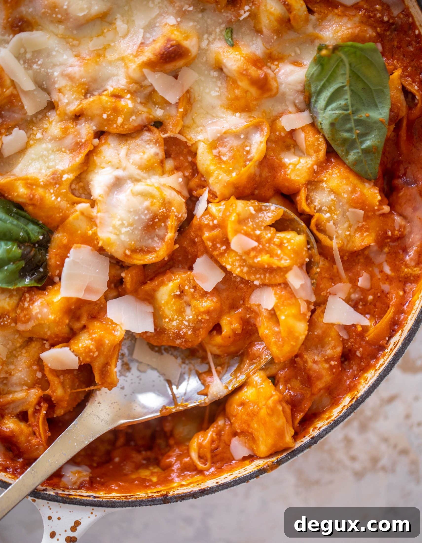 vodka sauce baked tortellini