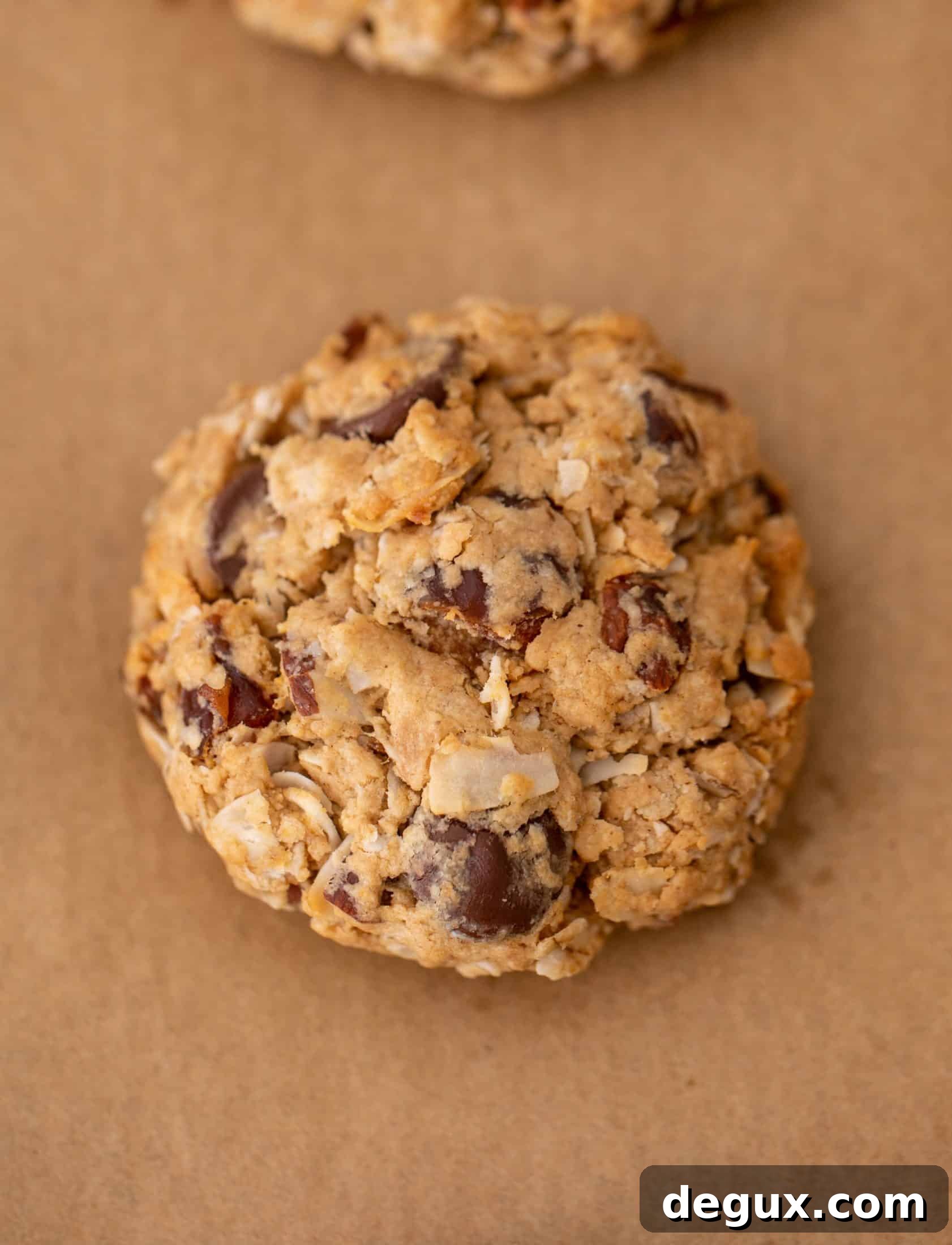 chocolate peanut butter breakfast cookies