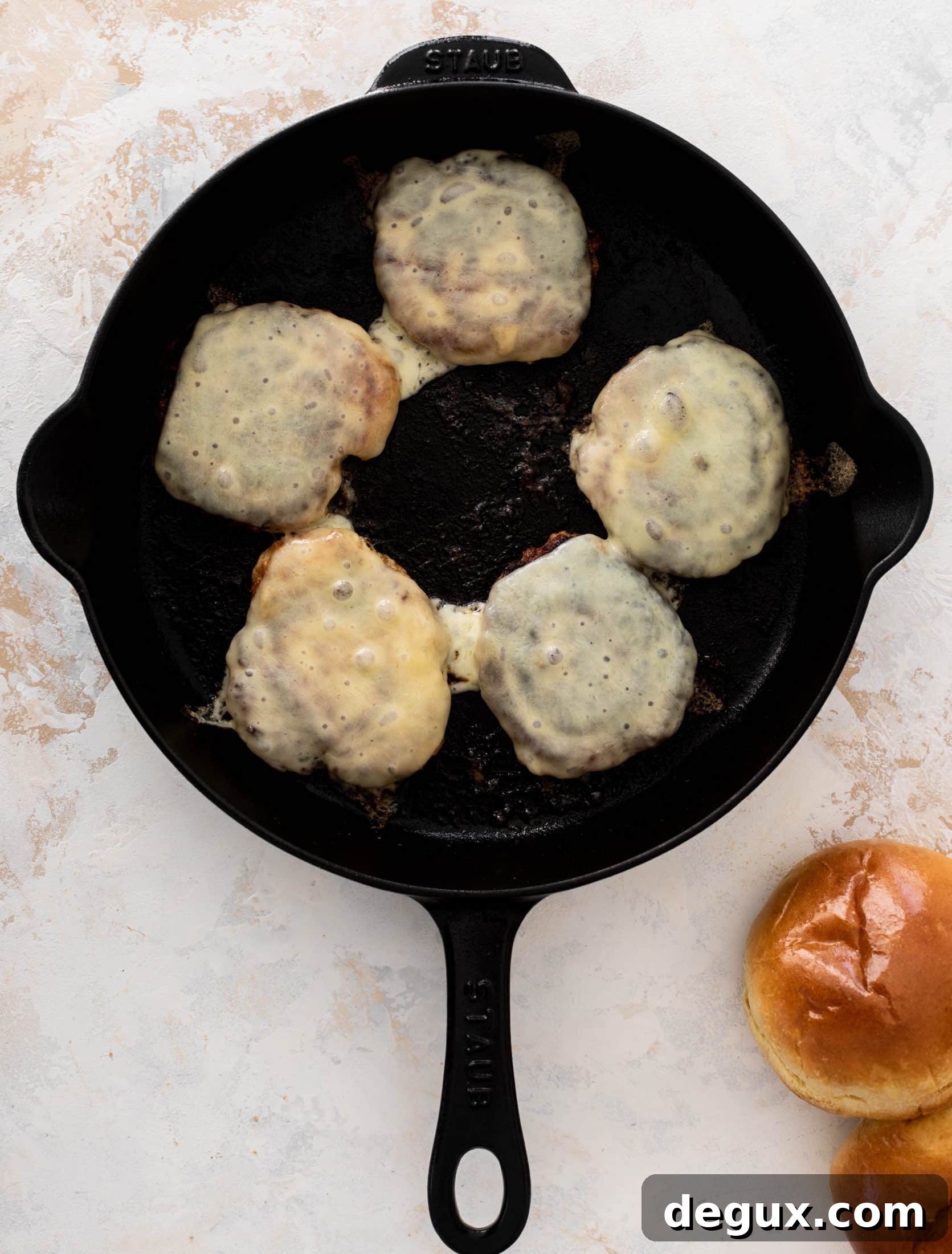 chicken bacon ranch smashburgers