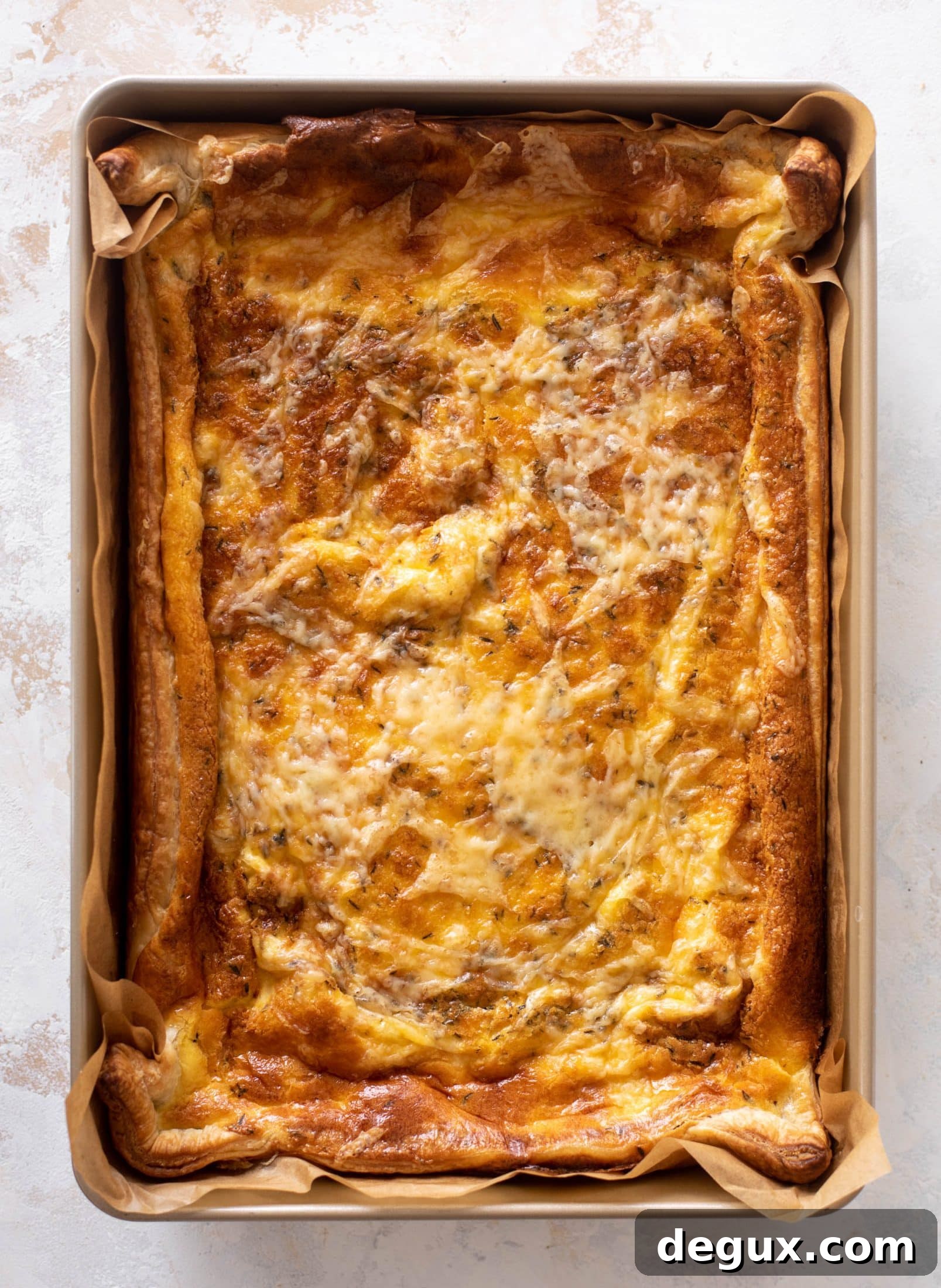 French Onion Puff Pastry Quiche Recipe — Savory Weekend Brunch 5 french onion puff pastry quiche
