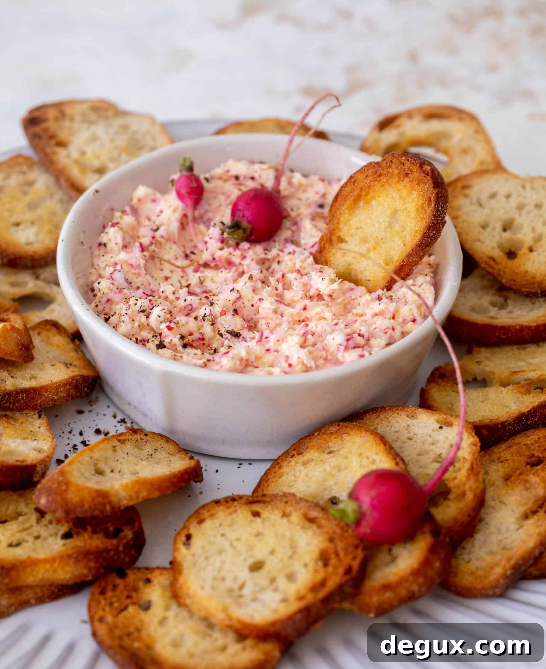 Spring Radish and Herb Butter Recipe for Fresh Toasts 2 spring radish butter