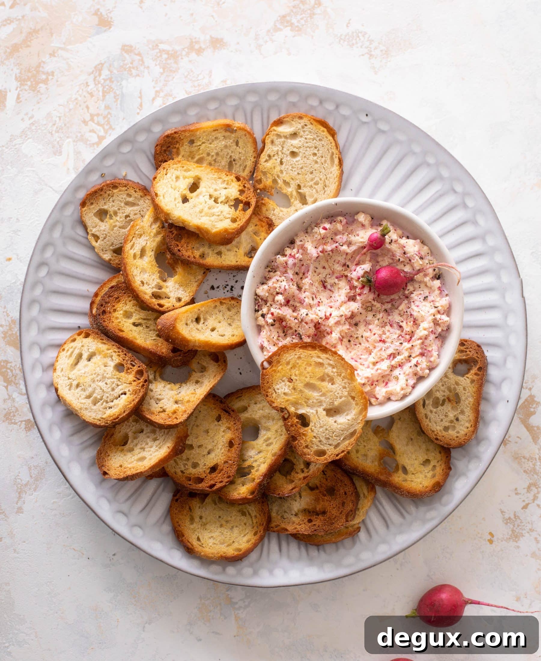 Spring Radish and Herb Butter Recipe for Fresh Toasts 9 spring radish butter