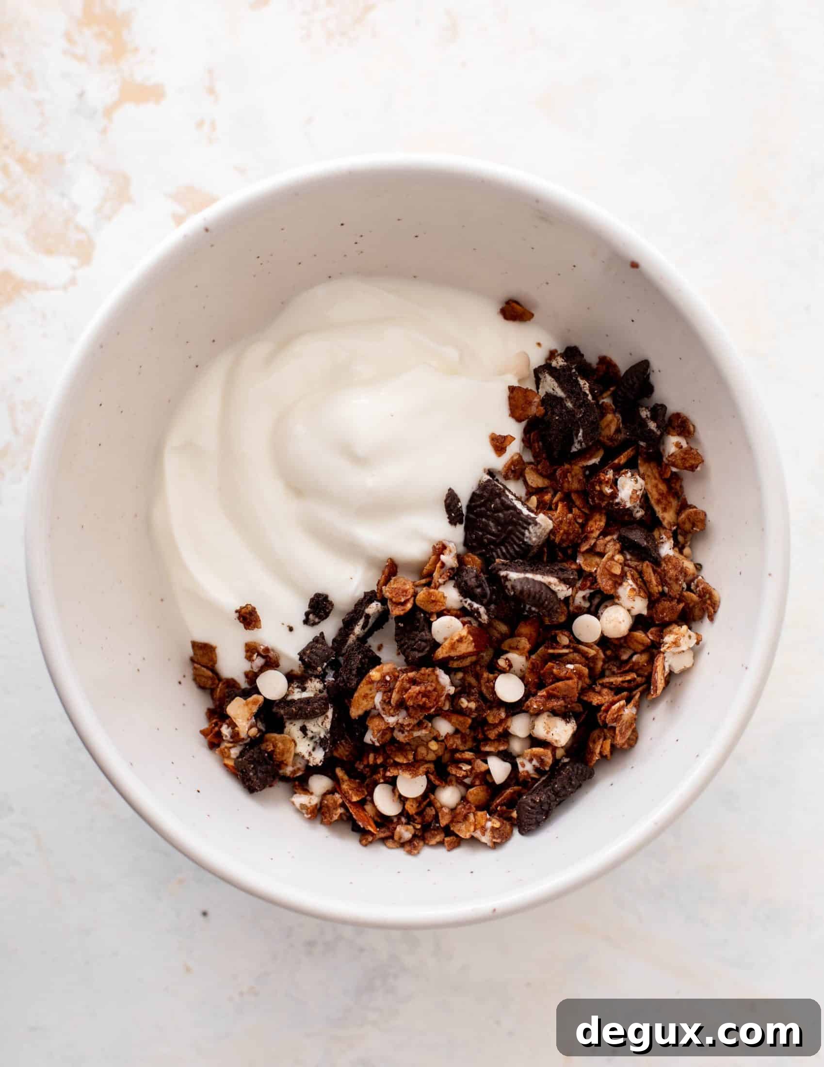 cookies and cream granola