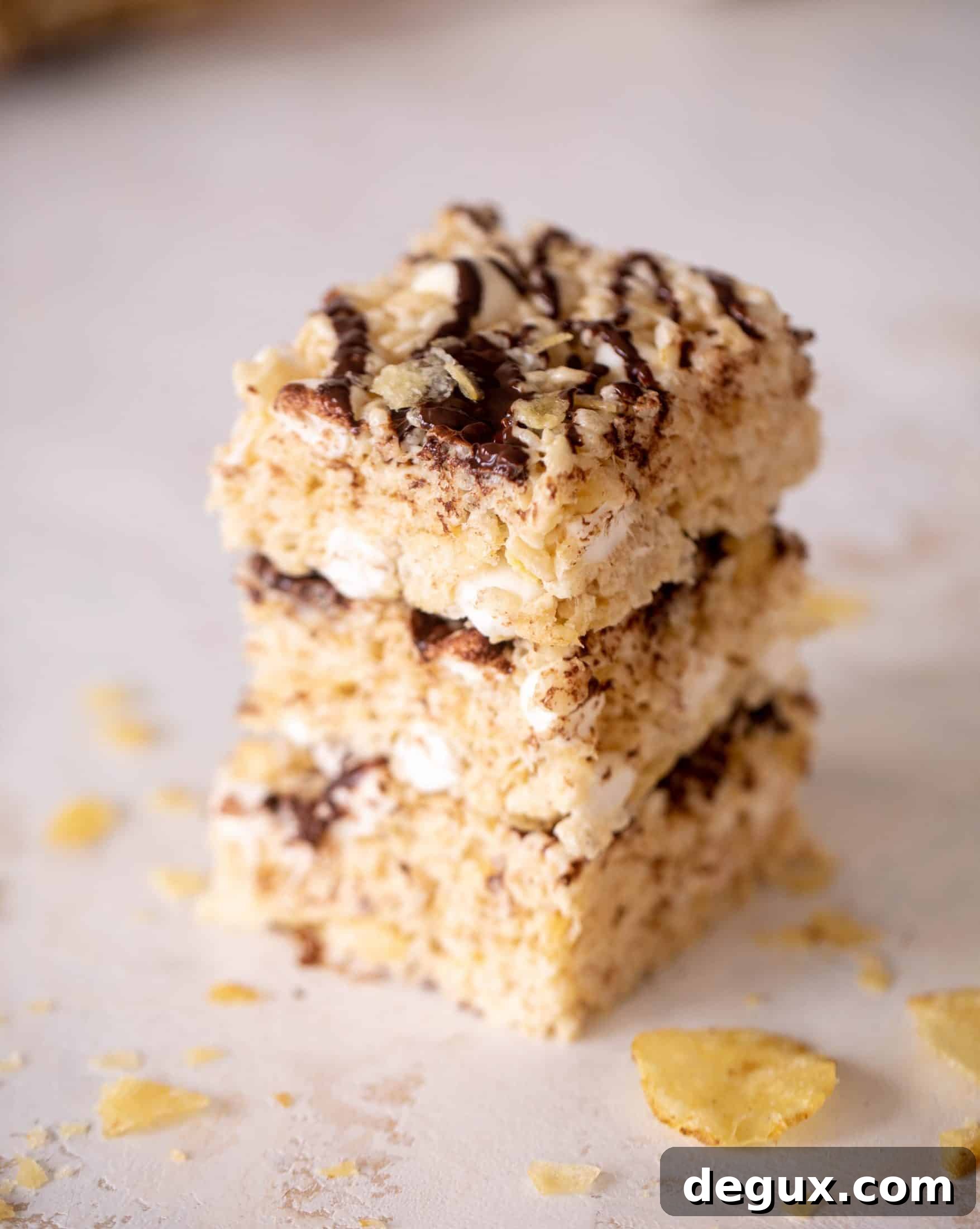 potato chip rice krispie treats