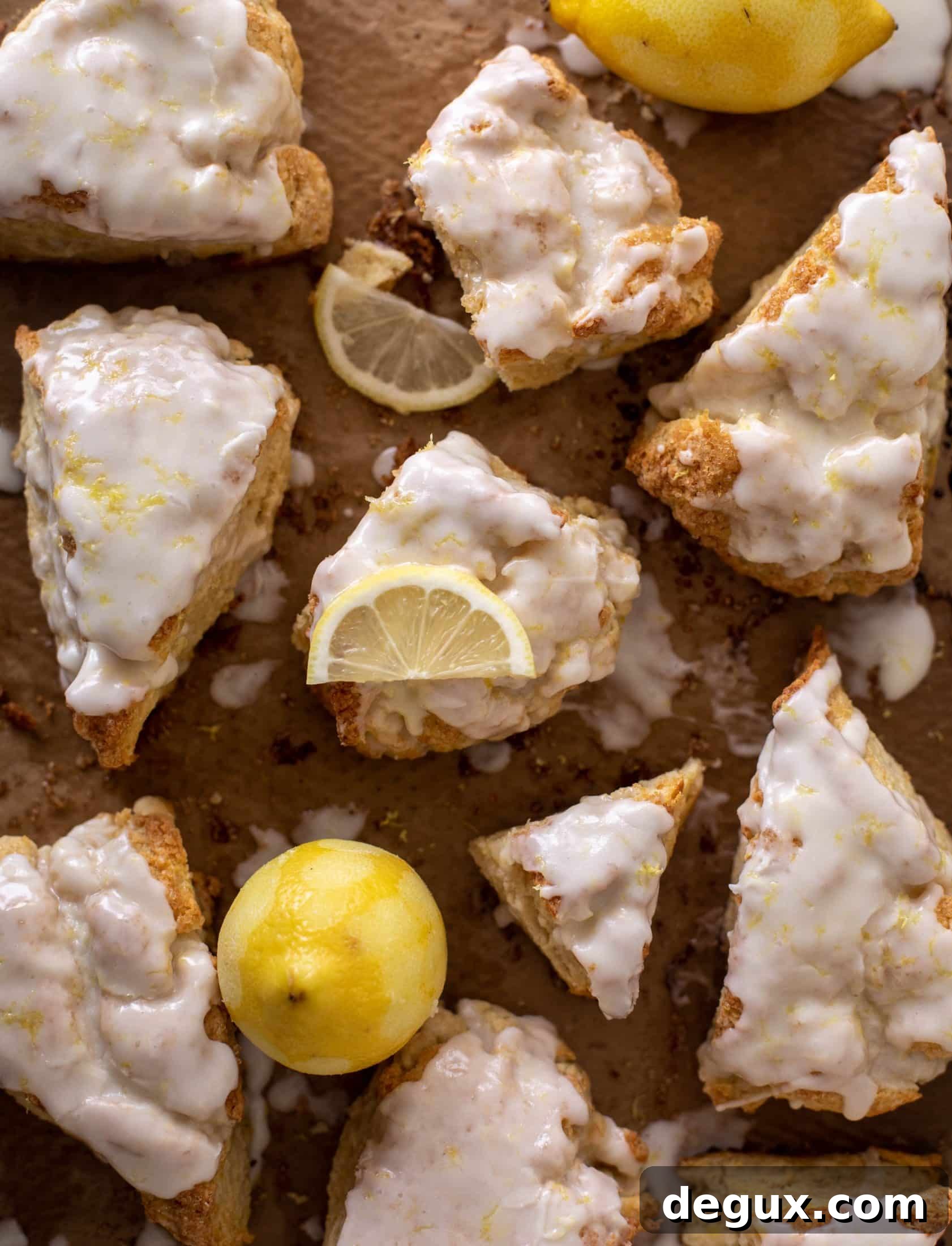 Lemon Cream Scones Recipe — Soft, Buttery Citrus Pastries 7 lemon cream scones