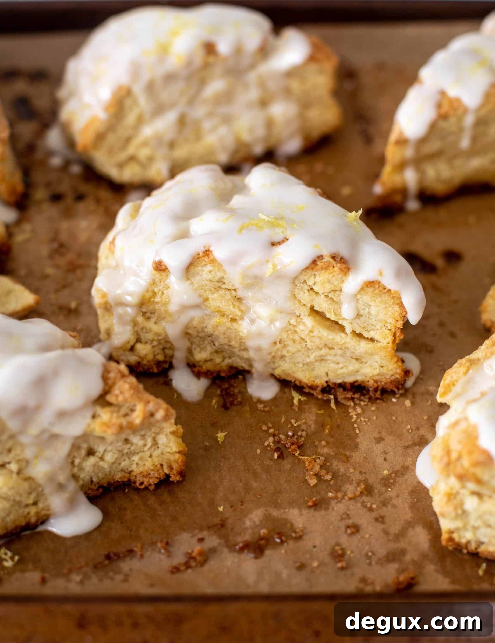 Lemon Cream Scones Recipe — Soft, Buttery Citrus Pastries 10 lemon cream scones