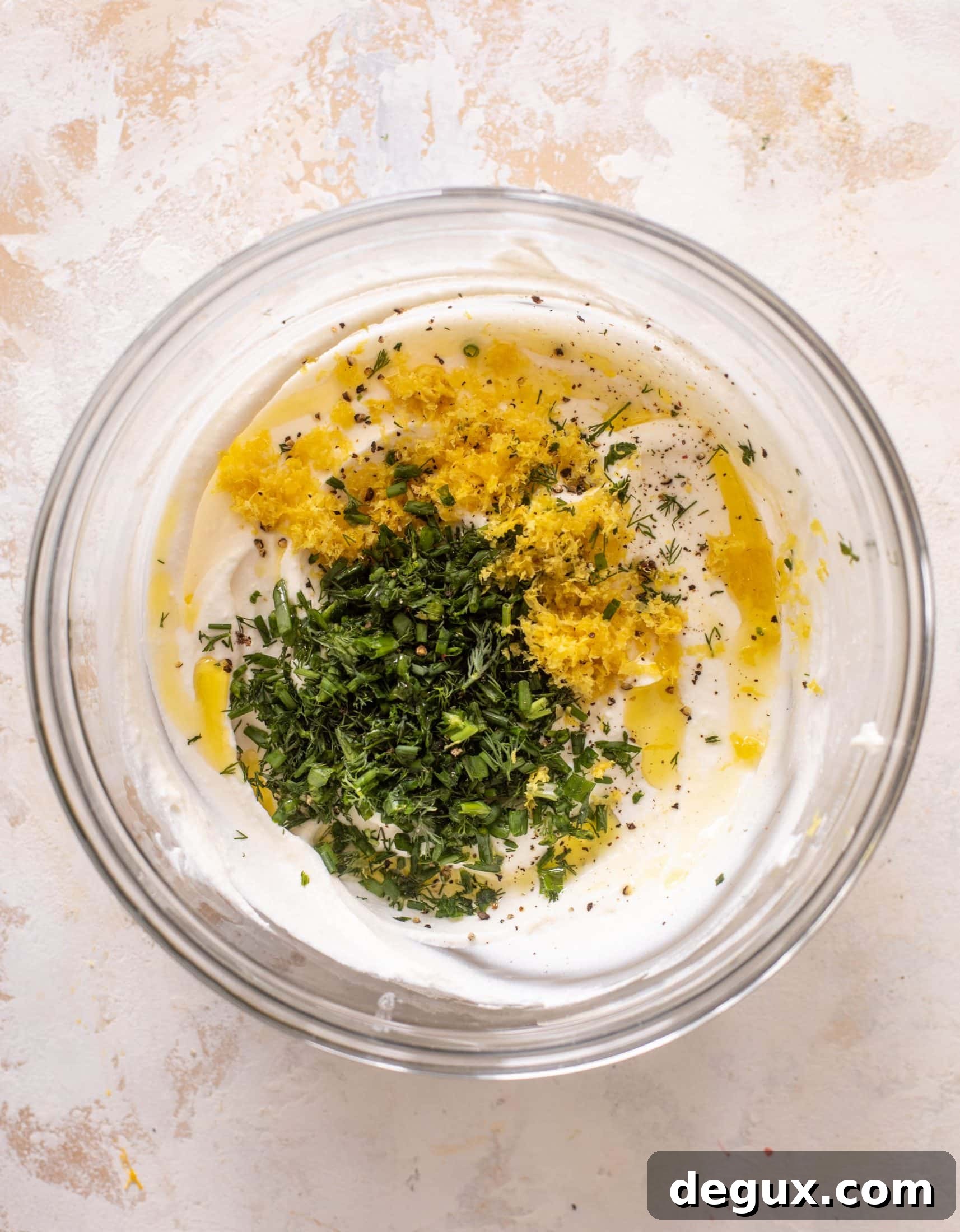 lemon herb ricotta with grilled bread