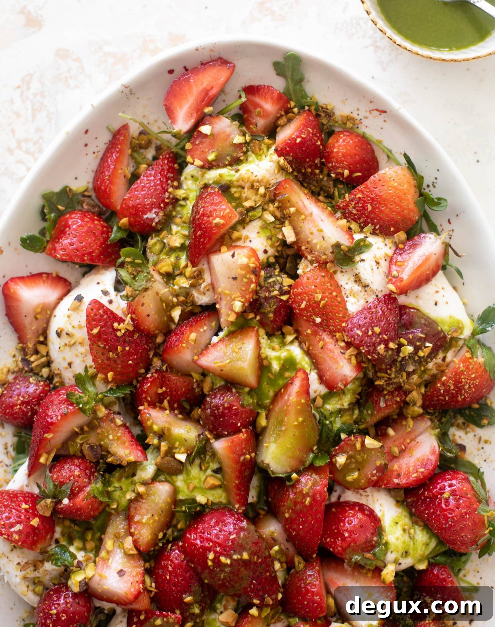 Strawberry and Burrata Salad with Balsamic Glaze Recipe 9 strawberry burrata salad