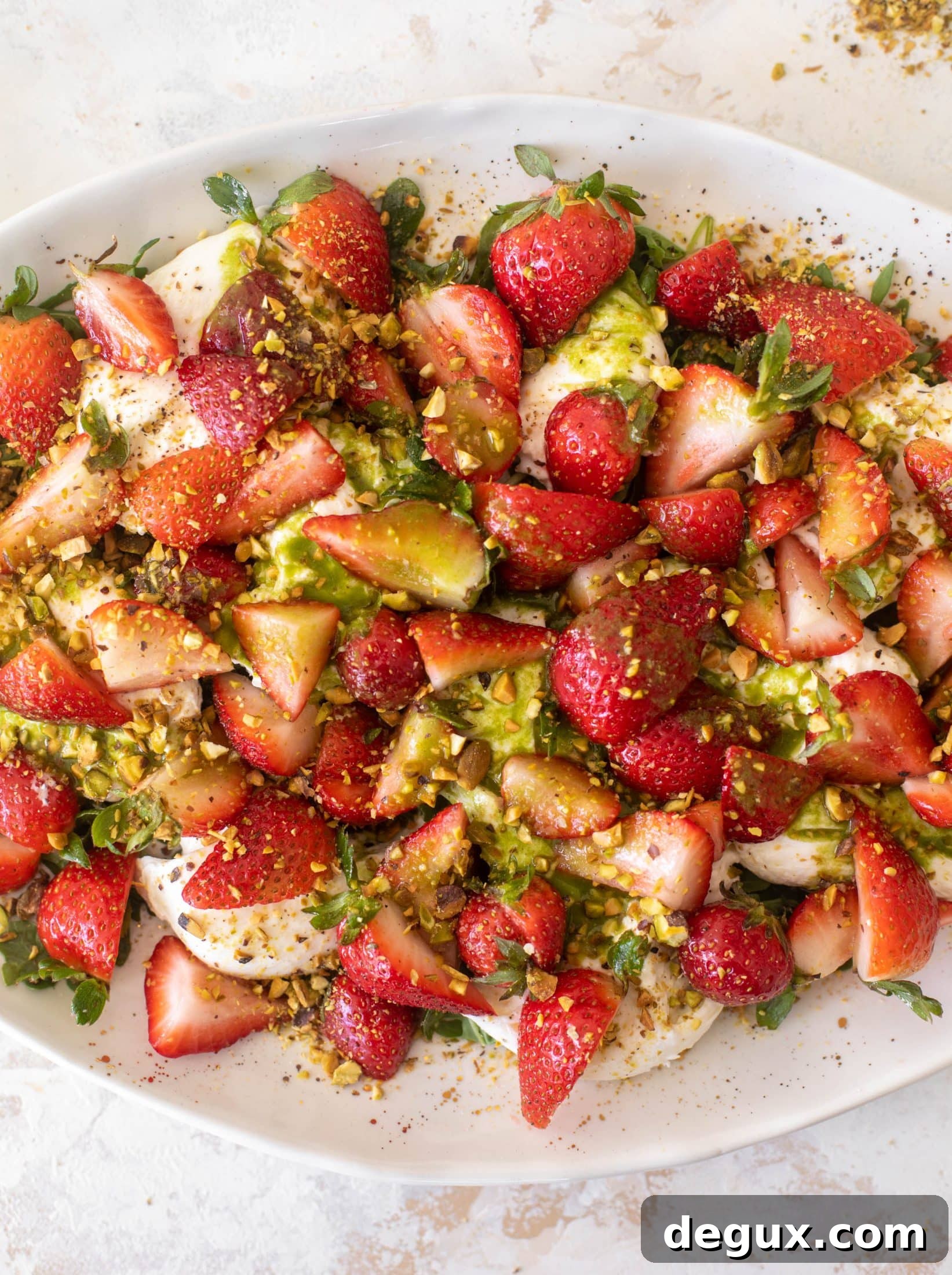 Strawberry and Burrata Salad with Balsamic Glaze Recipe 10 strawberry burrata salad