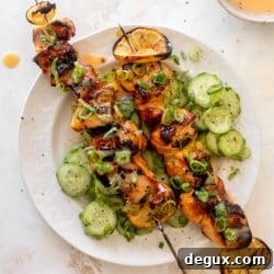 Grilled Bang Bang Salmon Skewers with Crisp Cucumber Salad 8 img 105232 11