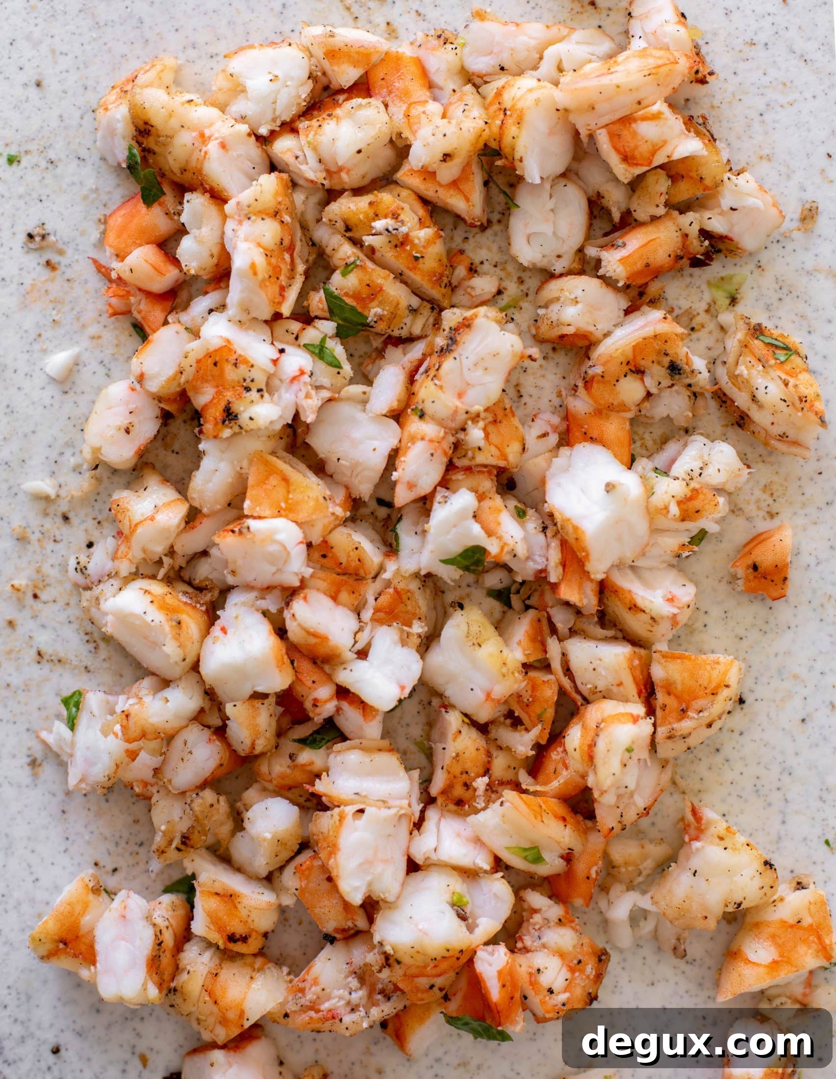 grilled shrimp chopped salad