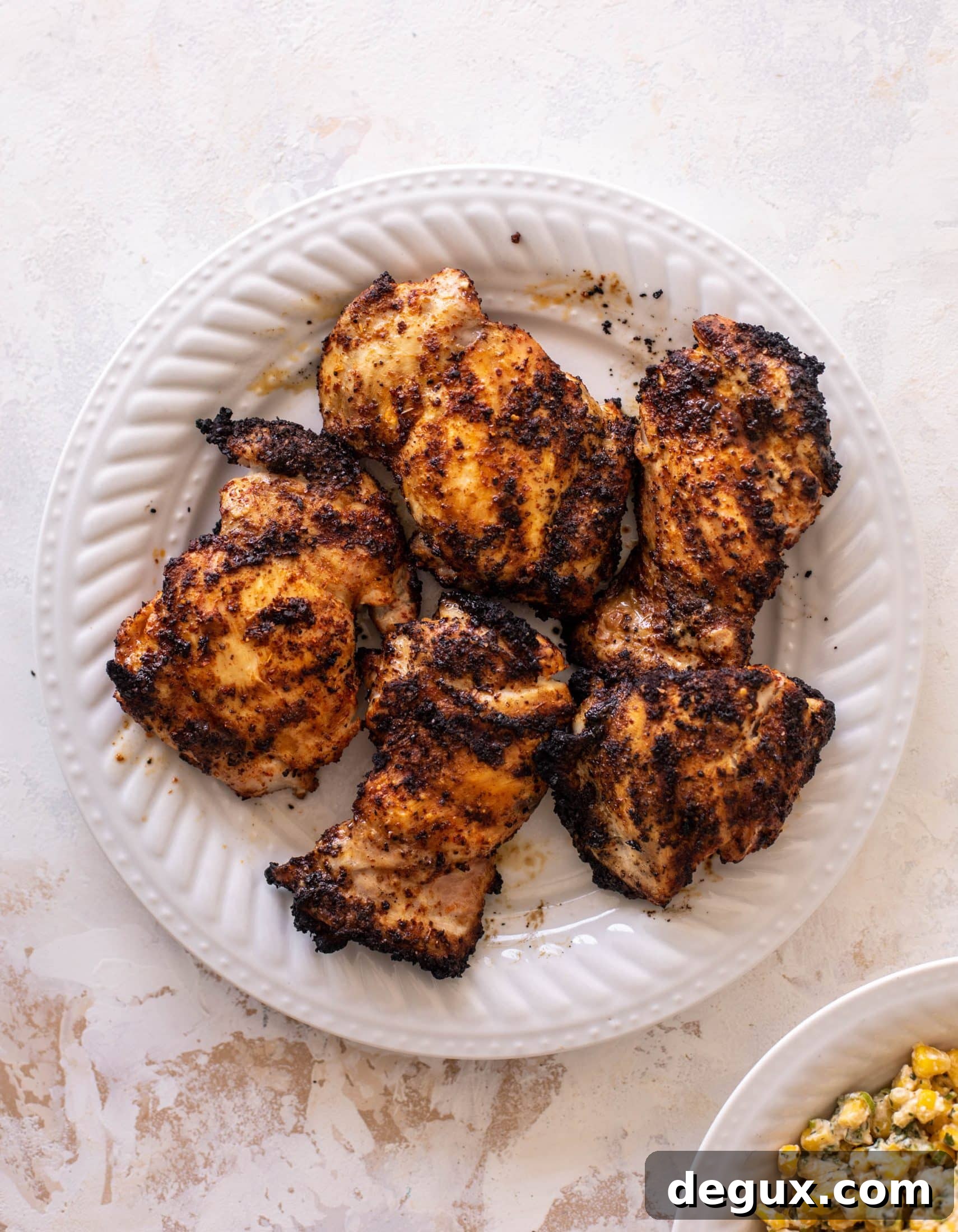 chili lime chicken sandwiches with street corn