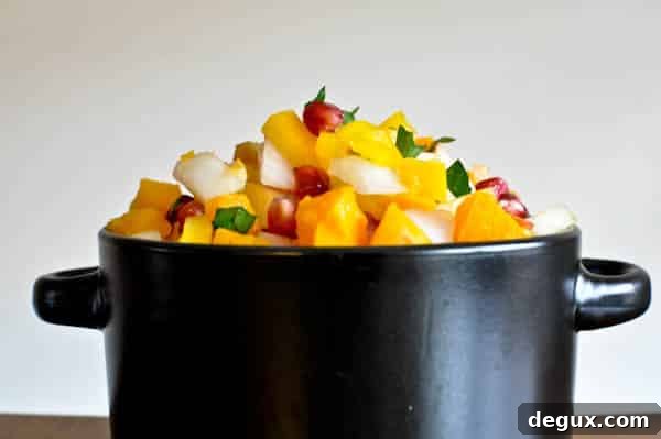 Butternut squash salsa bowl