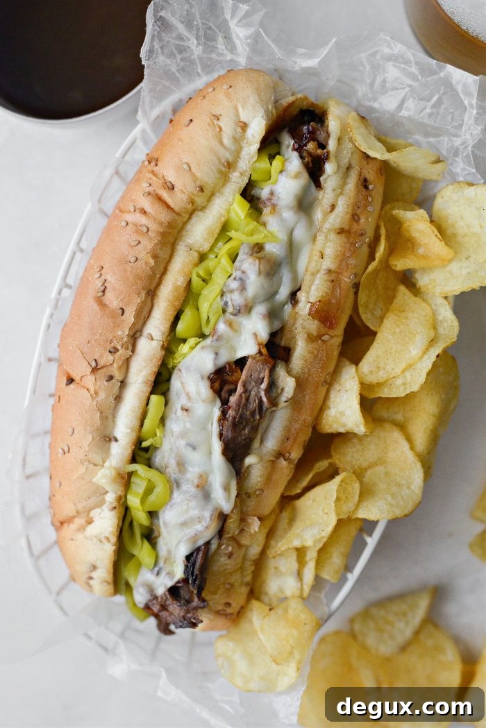 Slow-Cooker Mississippi Pot Roast Sandwich Recipe 2 Mississippi Pot Roast Sandwich