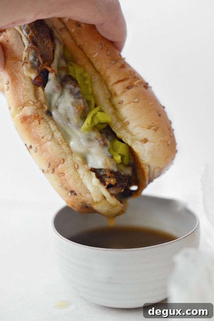 Slow-Cooker Mississippi Pot Roast Sandwich Recipe 3 Mississippi Pot Roast Sandwich