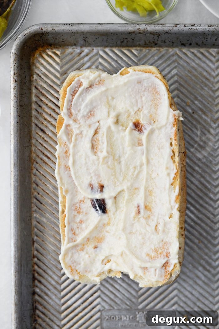 Slow-Cooker Mississippi Pot Roast Sandwich Recipe 6 roasted garlic mayo