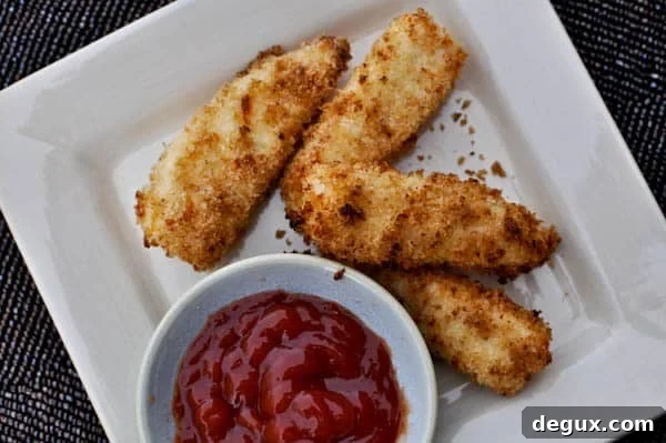 Crispy homemade fish sticks Crispy homemade fish sticks
