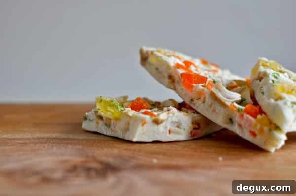 island coconut lime chocolate bark I howsweeteats.com island coconut lime chocolate bark I howsweeteats.com