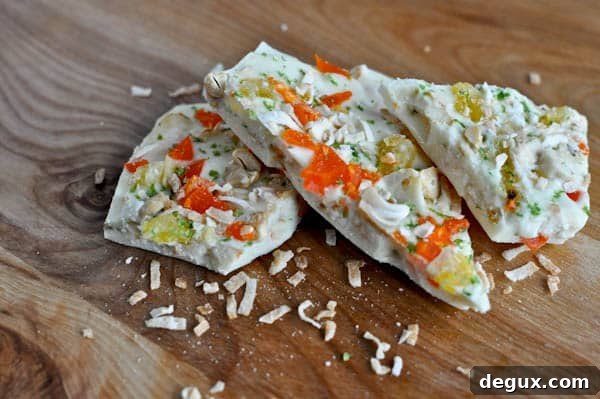 island coconut lime chocolate bark I howsweeteats.com island coconut lime chocolate bark I howsweeteats.com
