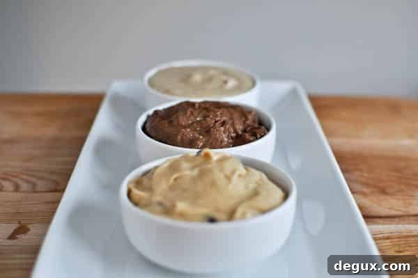 Cookie Dough Dip Trio