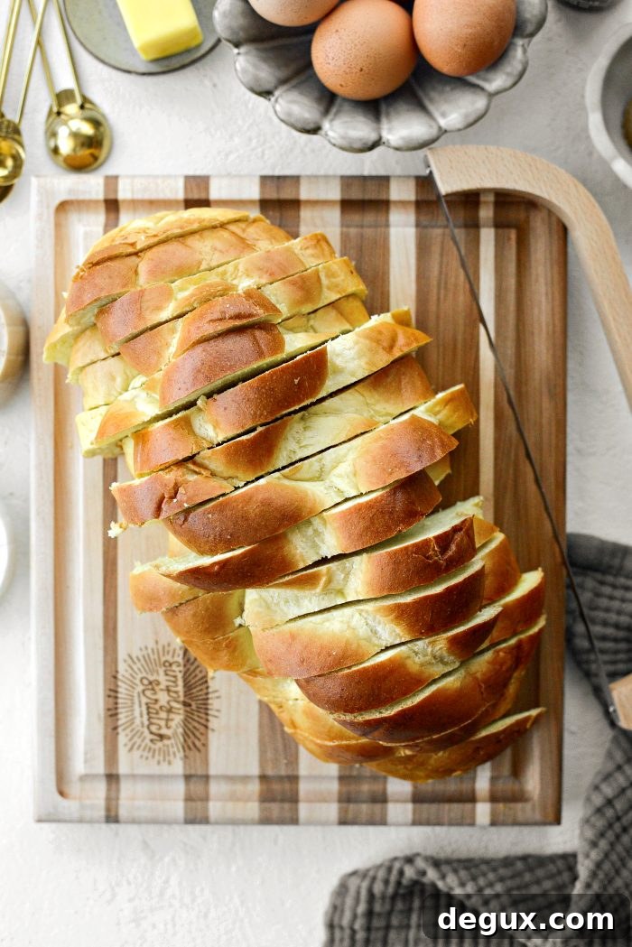 Baileys Irish Cream French Toast Recipe for Brunch or Dessert 5 sliced challah